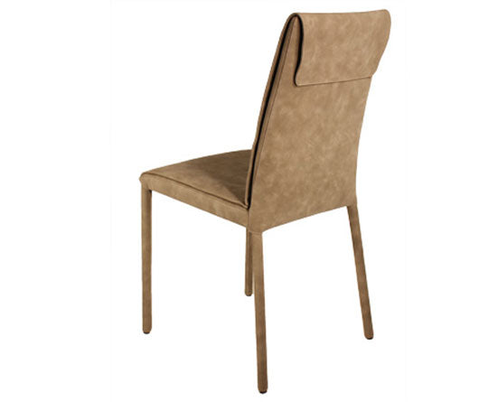 Busetto Italian Made Dining Chair S458H in Light Gray - Elegant & Durable for Home, Restaurant & Office Use