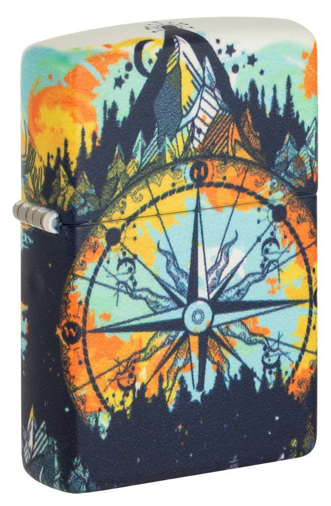 Compass Design Glow in The Dark 540 - High Visibility Outdoor Adventure Gear for Hiking, Camping & Nighttime Navigation