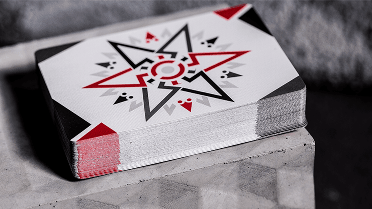 Premium Red Cardistry Fanning Deck - Perfect for Magic Tricks, Card Flourishes, and Professional Cardistry Performances