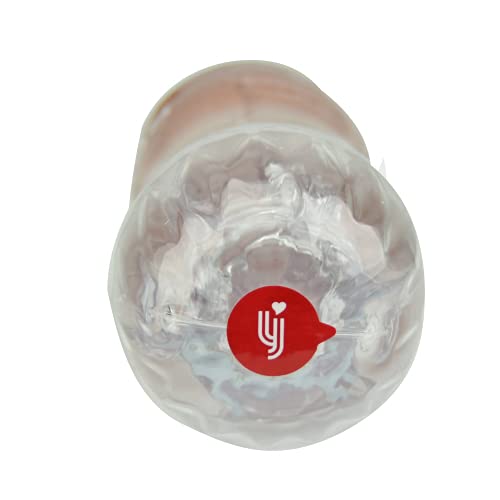 Rev-Air Tight Reusable Masturbation Cup for Men - Ultra Soft & Hygienic Male Pleasure Toy - Perfect for Solo Play, Discreet Storage & Travel Use