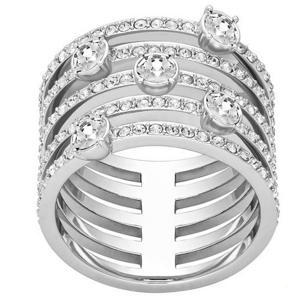 Swarovski Creativity Ring - Elegant Crystal Jewelry for Women, Perfect for Weddings, Parties & Special Occasions