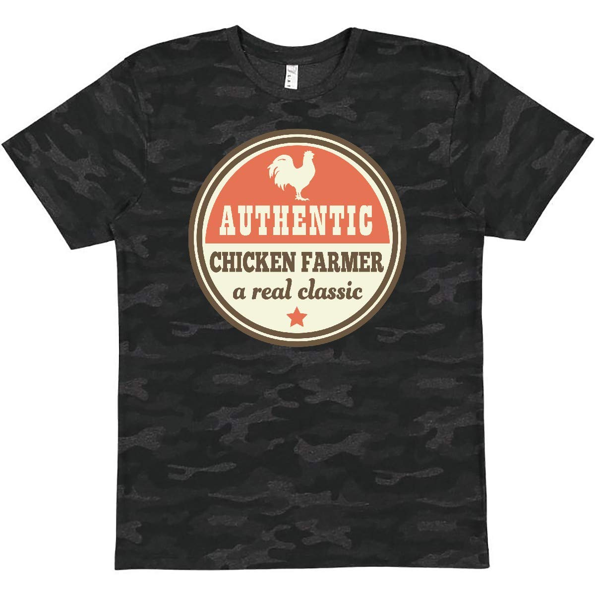 Inktastic Chicken Farmer T-Shirt - Funny Farm Animal Graphic Tee for Men & Women - Perfect for Farmers, Agriculture Lovers & Country Life Enthusiasts