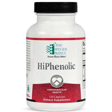 OrthoMolecular Products HiPhenolic - Premium Antioxidant Supplement for Immune Support & Cellular Health | Ideal for Daily Wellness & Active Lifestyle