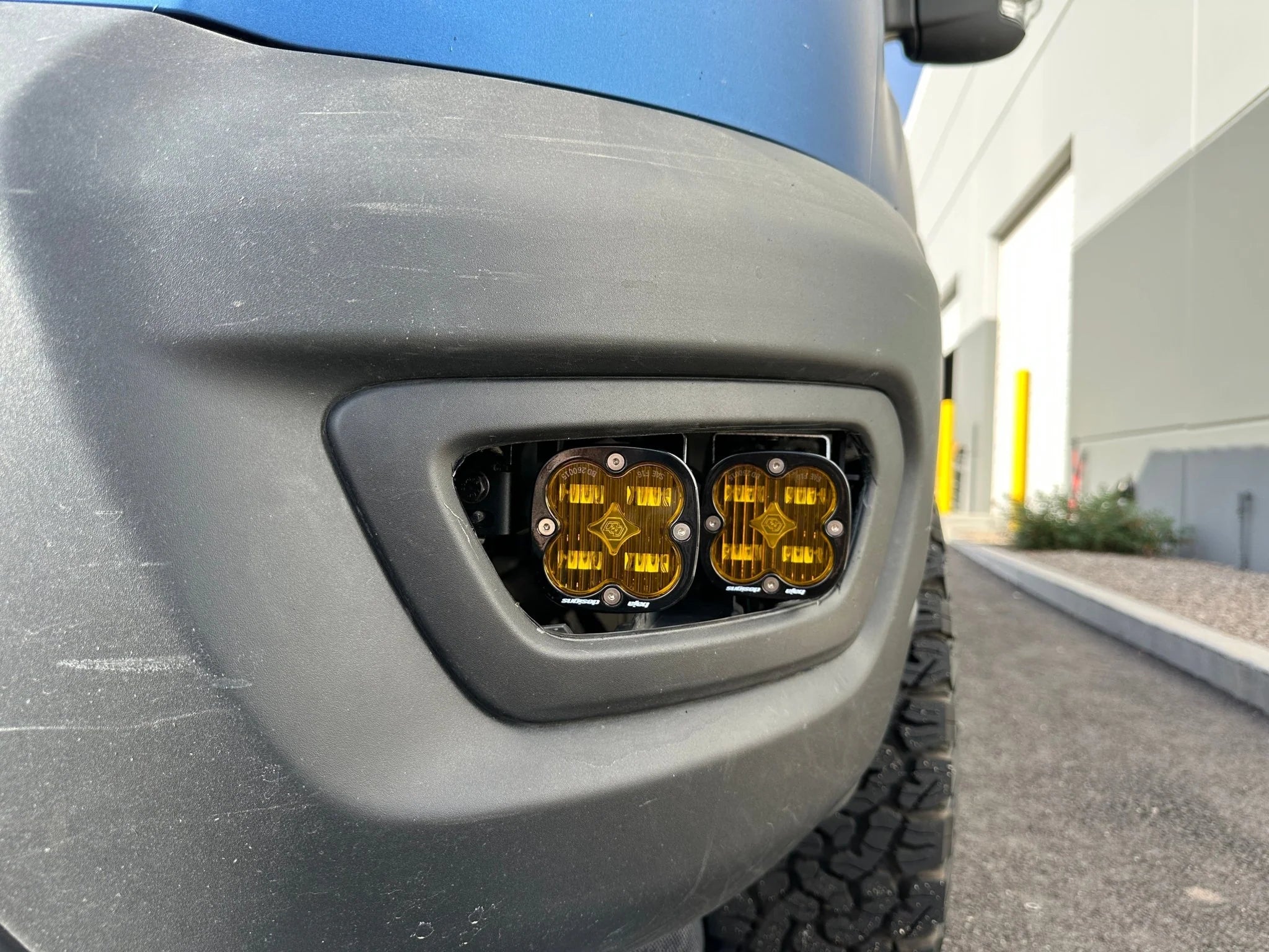 Owl Fog Light Bracket for 2020-2023 Ford Transit Van | Durable Off-Road Accessory | Perfect for Camping & Overlanding Adventures