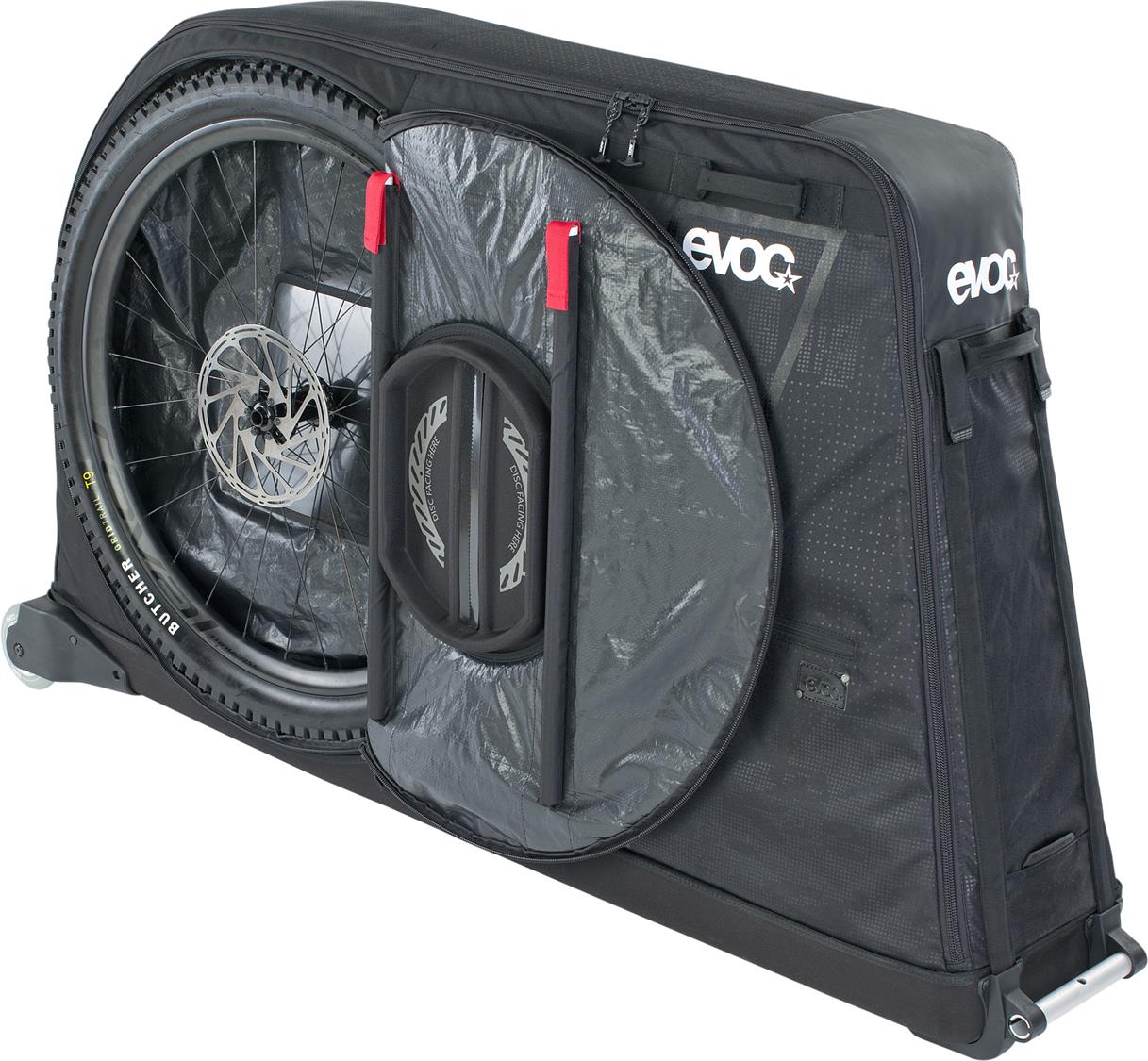 Evoc Bike Bag Pro 305L (SS25) - Waterproof Bicycle Travel Bag for Mountain & Road Bikes - Perfect for Air Travel, Bike Transport & Storage