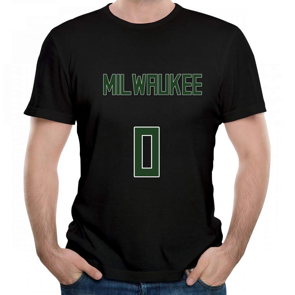 Milwaukee #0 Sport Graphic DiVincenzo Men's Basketball T-Shirt - Crewneck Short Sleeve Tee for Fans, Streetwear & Casual Outfits
