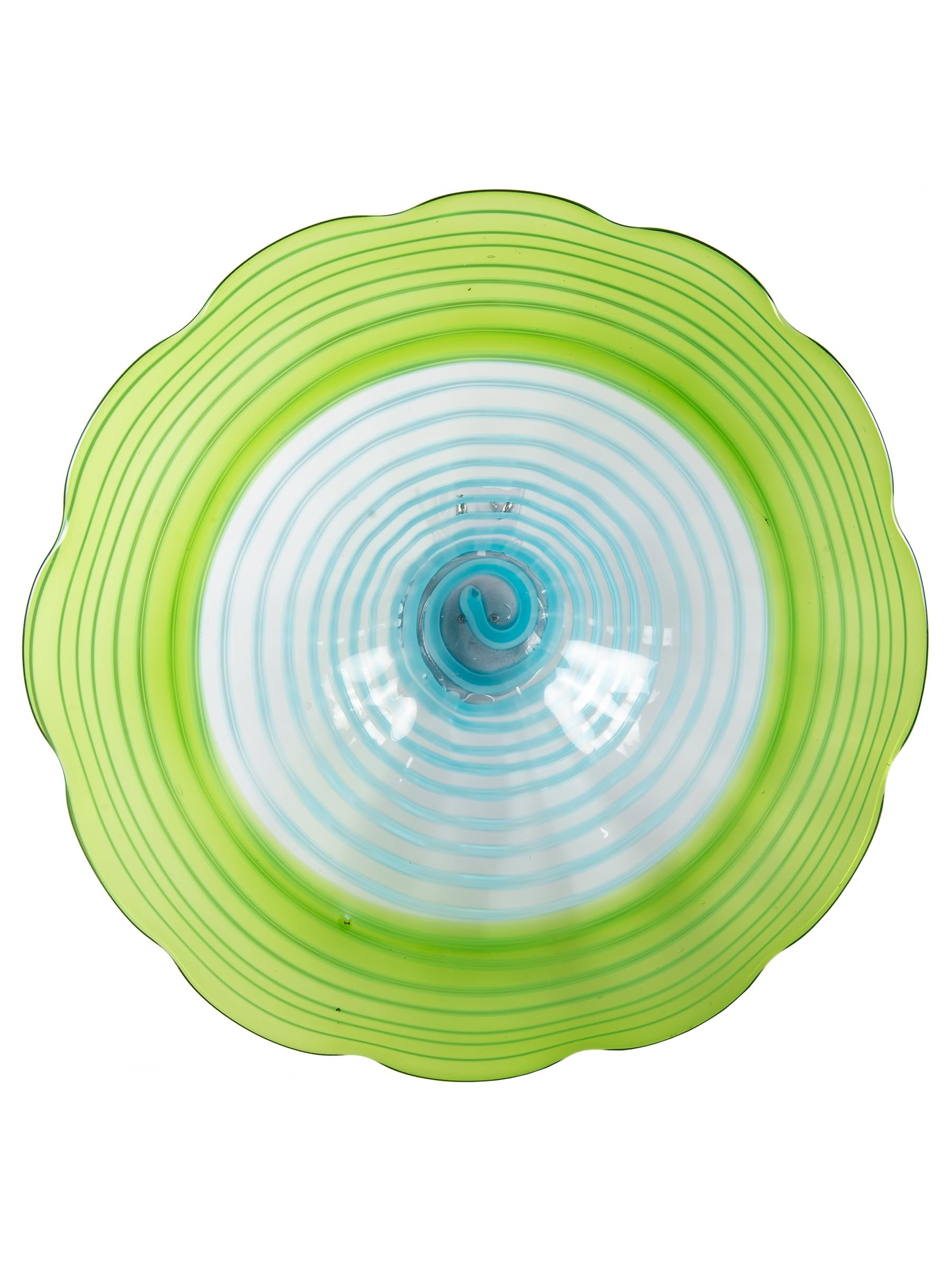 Dale Tiffany Favrile Art Glass Wall Decor - Handcrafted Green Stained Glass Panel for Home & Office Decoration | Perfect for Living Room, Bedroom, or Entryway