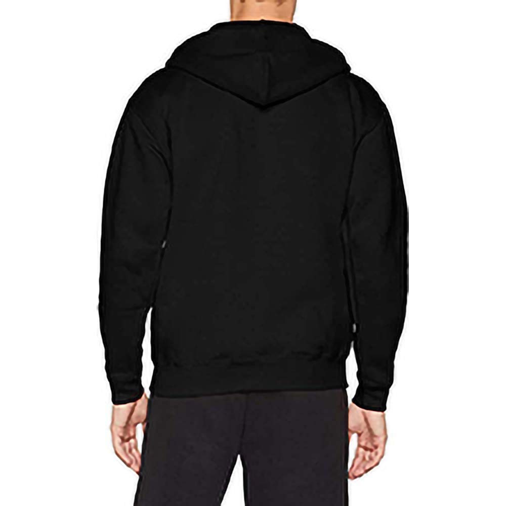 Fruit of the Loom Men's Premium Zip-Up Hooded Sweatshirt Jacket - Comfortable Fleece Lined Pullover for Casual Wear, Gym & Outdoor Activities