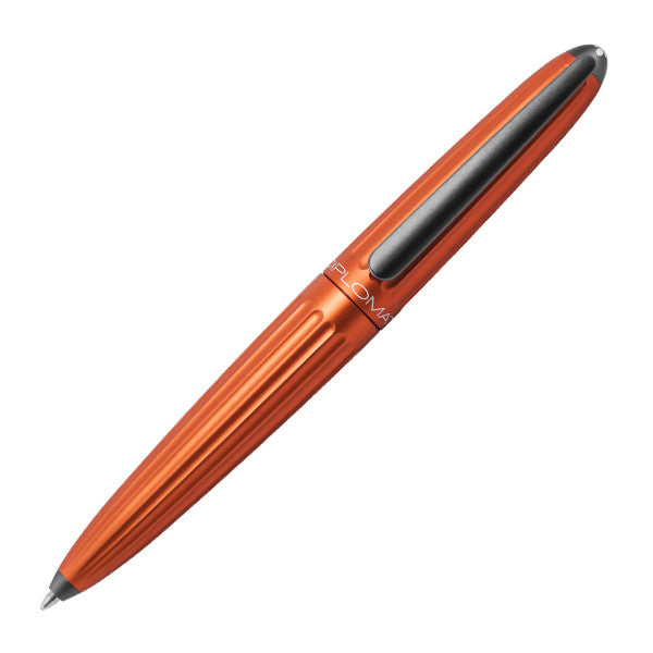 Diplomat Aero Orange Ballpoint Pen - Premium Writing Instrument for Professionals & Gift Giving - Perfect for Office, Business Meetings & Signature Signing