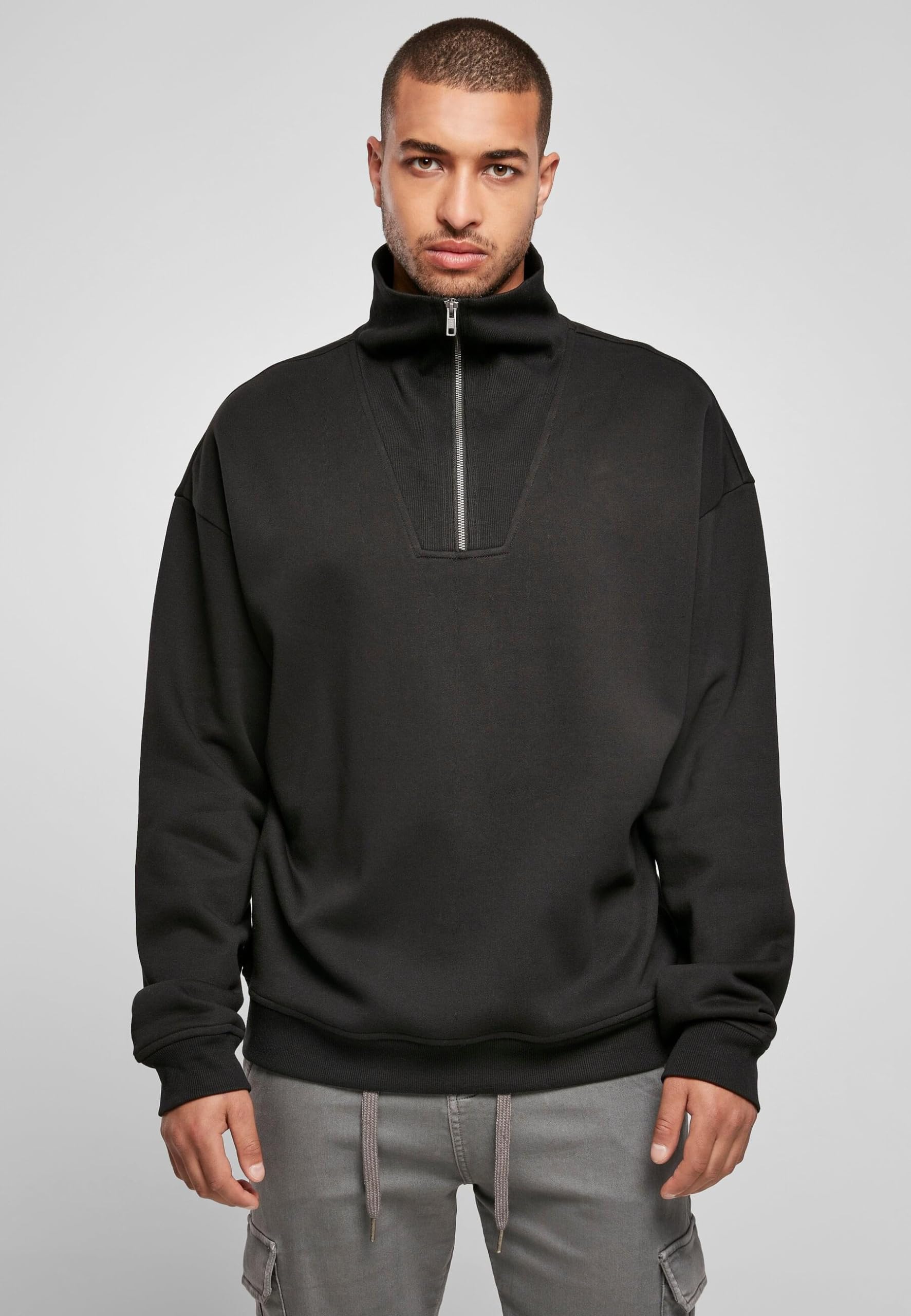 Urban Classics Herren Sweatshirt - Modisches Streetwear-Pullover für Herren, Ideal für Freizeit, Sport und Alltag