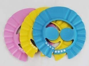 PAVITYAKSH Adjustable Baby Shower Cap - Soft Waterproof Hair Wash Hat for Infants & Toddlers - Perfect for Bath Time, Swimming & Spa Days