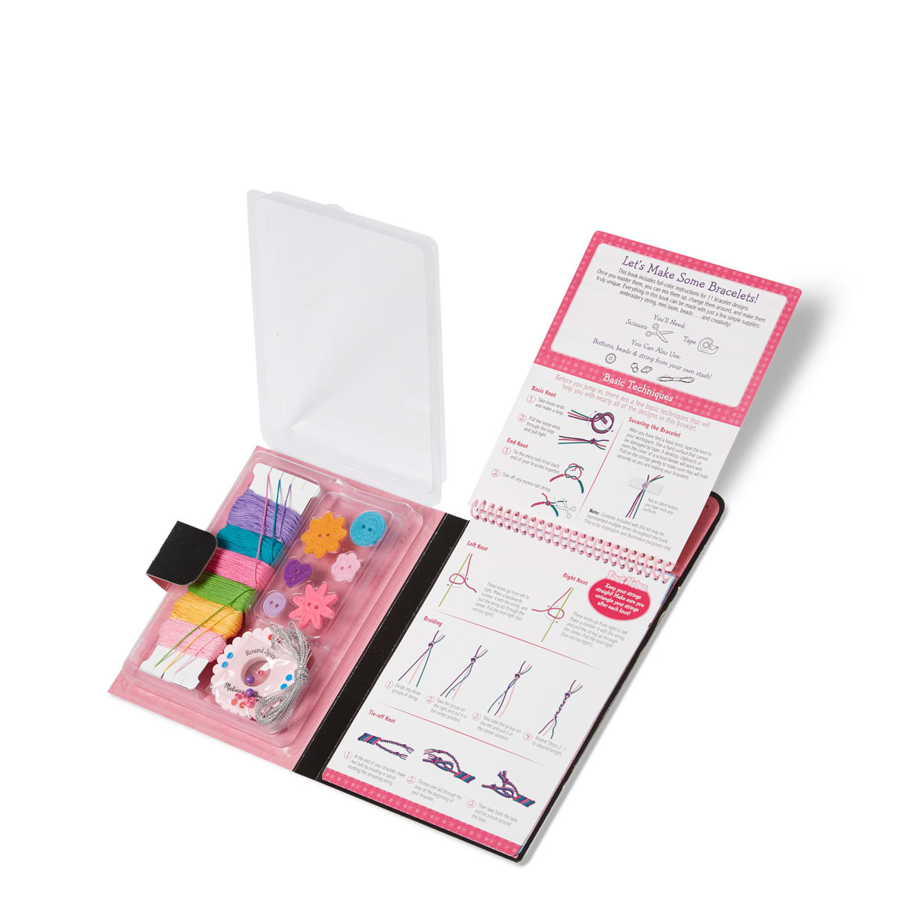 On the Go Crafts - DIY Friendship Bracelets Kit for Kids & Teens | Perfect for Parties, Gifts & Summer Camp Activities