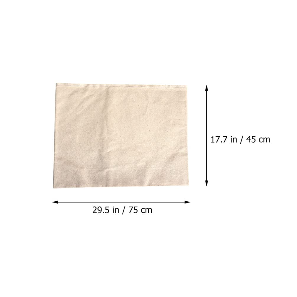 French Bread Proofing Linen Towel Set of 2 - Handmade Baking Pastry Cloth for Ciabatta, Baguette & Artisan Bread - Perfect for Home Kitchen, Bakery Shop & Sofa Couch Decor