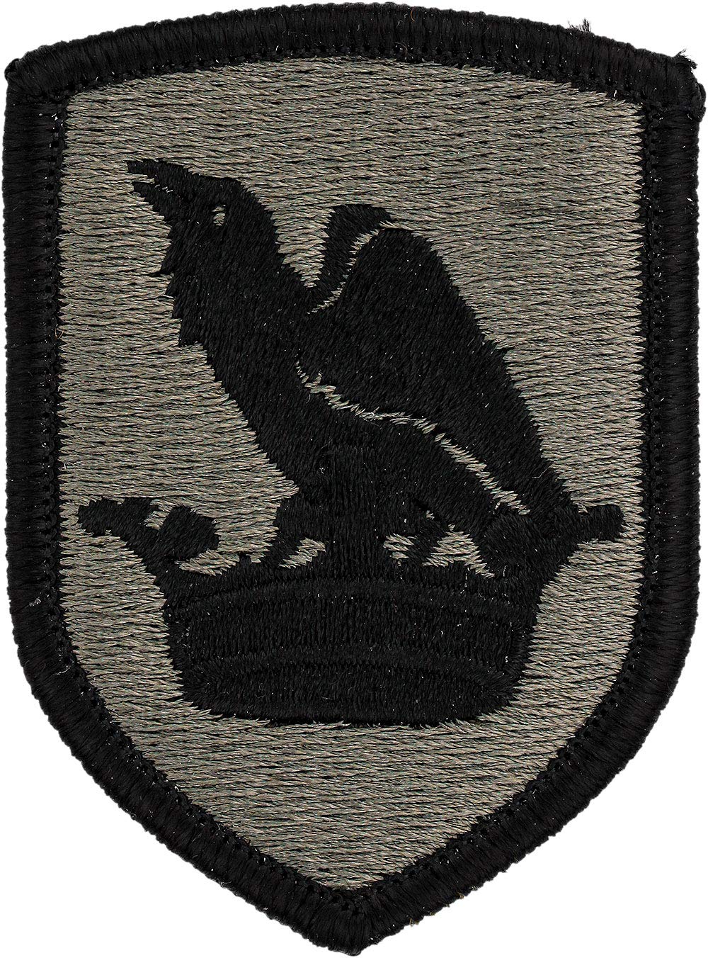 Washington National Guard Headquarters Patch - Foliage Green with Hook Fastener - Military Uniform Accessory for Tactical Gear & Outdoor Activities
