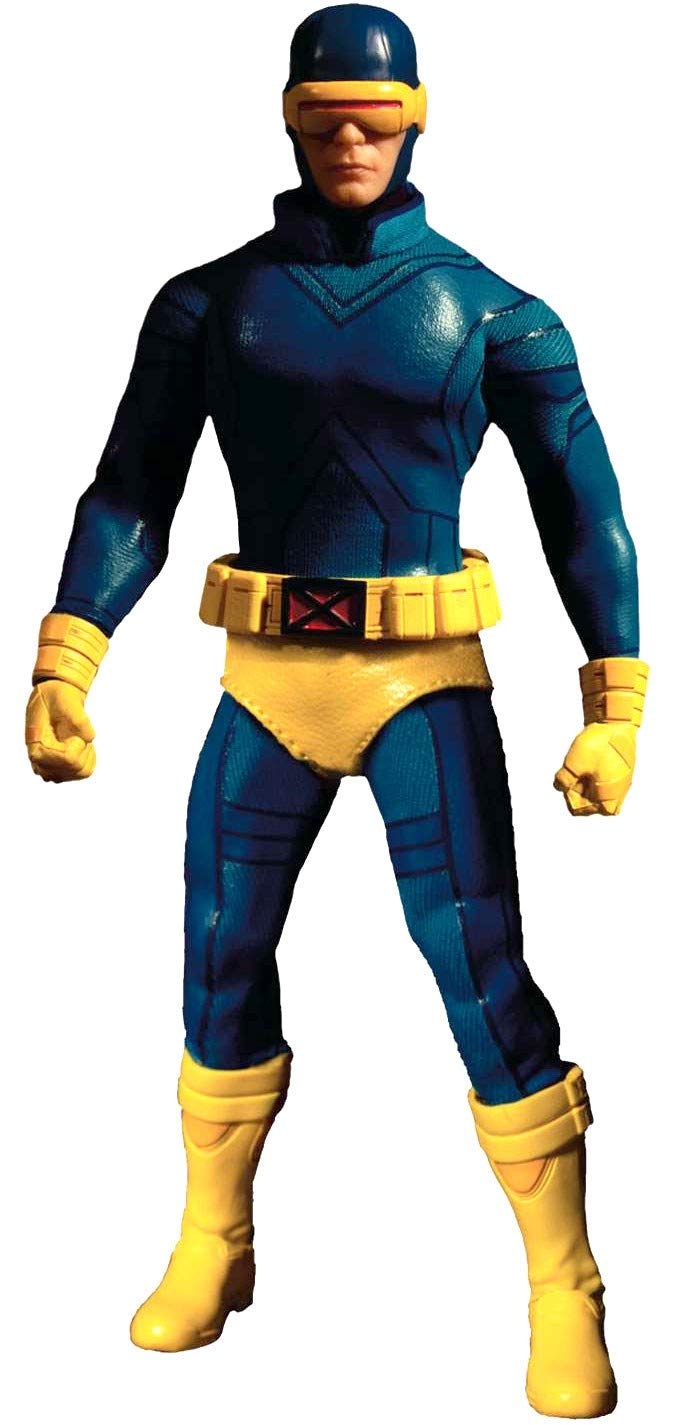 Mezco One:12 Collective Marvel Classic Cyclops Action Figure (76290) - Highly Detailed Collectible Toy for Superhero Fans | Perfect for Display, Photography & Marvel Collections