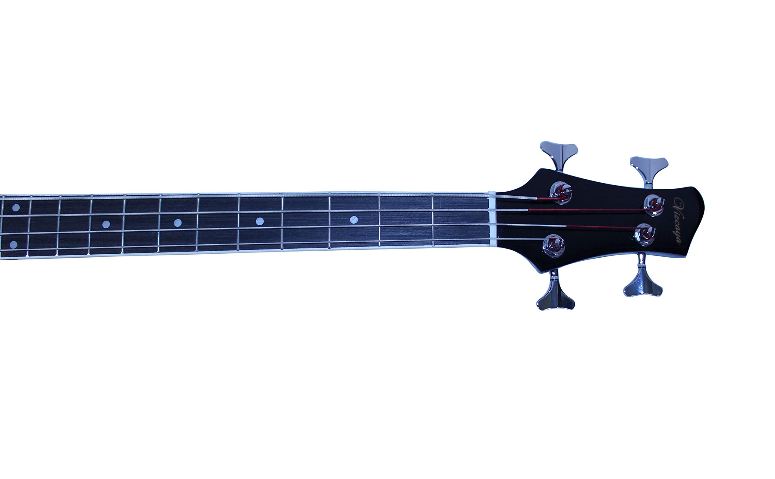 YMC 4-String Cutaway Acoustic-Electric Bass Guitar with 4-Band EQ, Adjustable Truss Rod, Gig Bag, Strap & Picks - Black | Perfect for Live Performances, Studio Recording & Practice Sessions