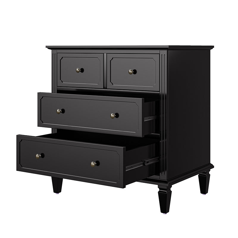 Isidro Accent Chest of Drawers with USB Charging Station - Modern Bedroom Dresser with 3 Drawers & Built-in Power Outlets - Perfect for Bedside Storage & Device Charging in Home, Office or Dorm Room