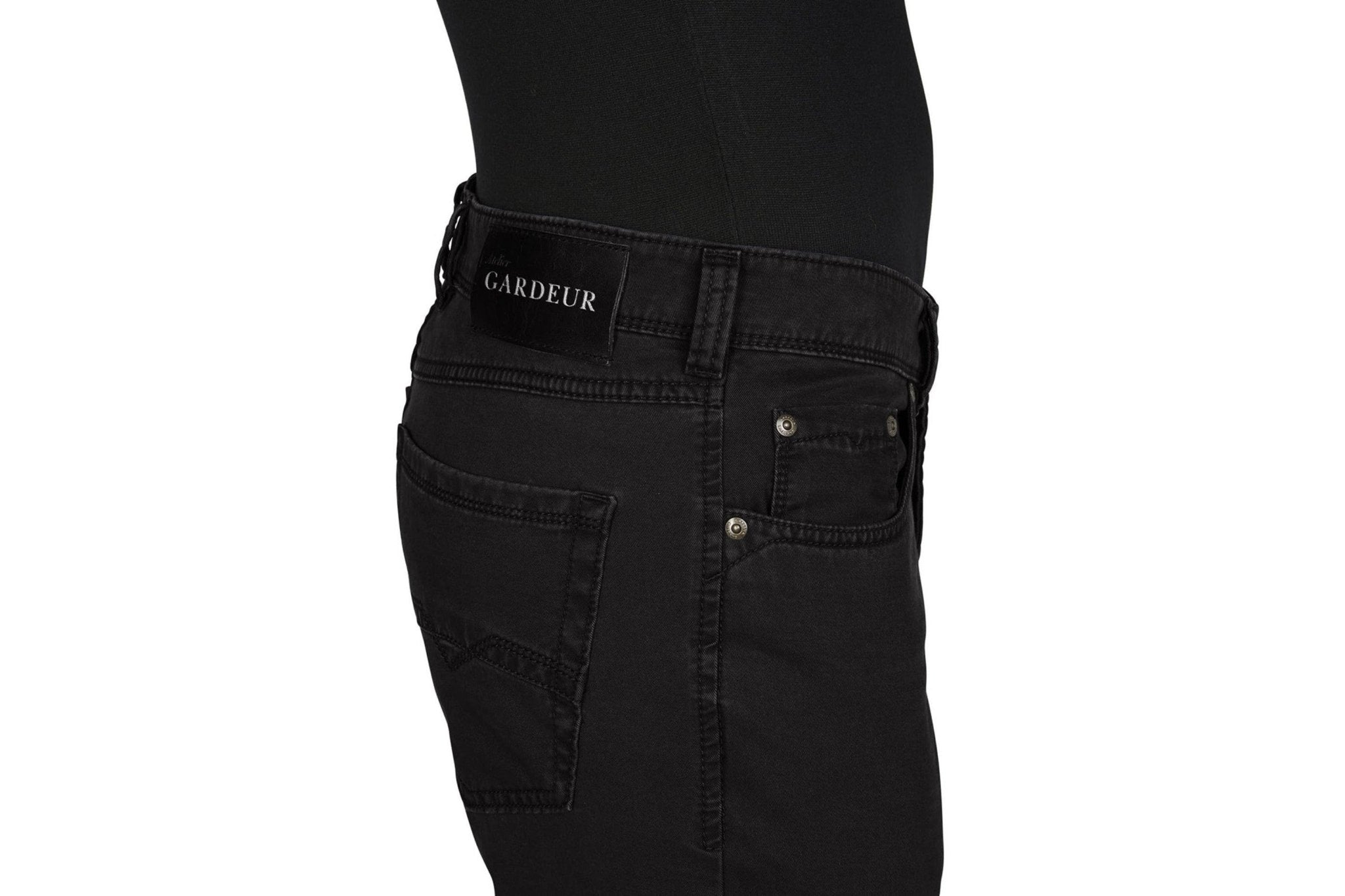 GARDEUR Nevio Ever 5 Pocket Men's Jeans - Classic Black 099 | Slim Fit Denim Pants for Casual Wear & Everyday Style