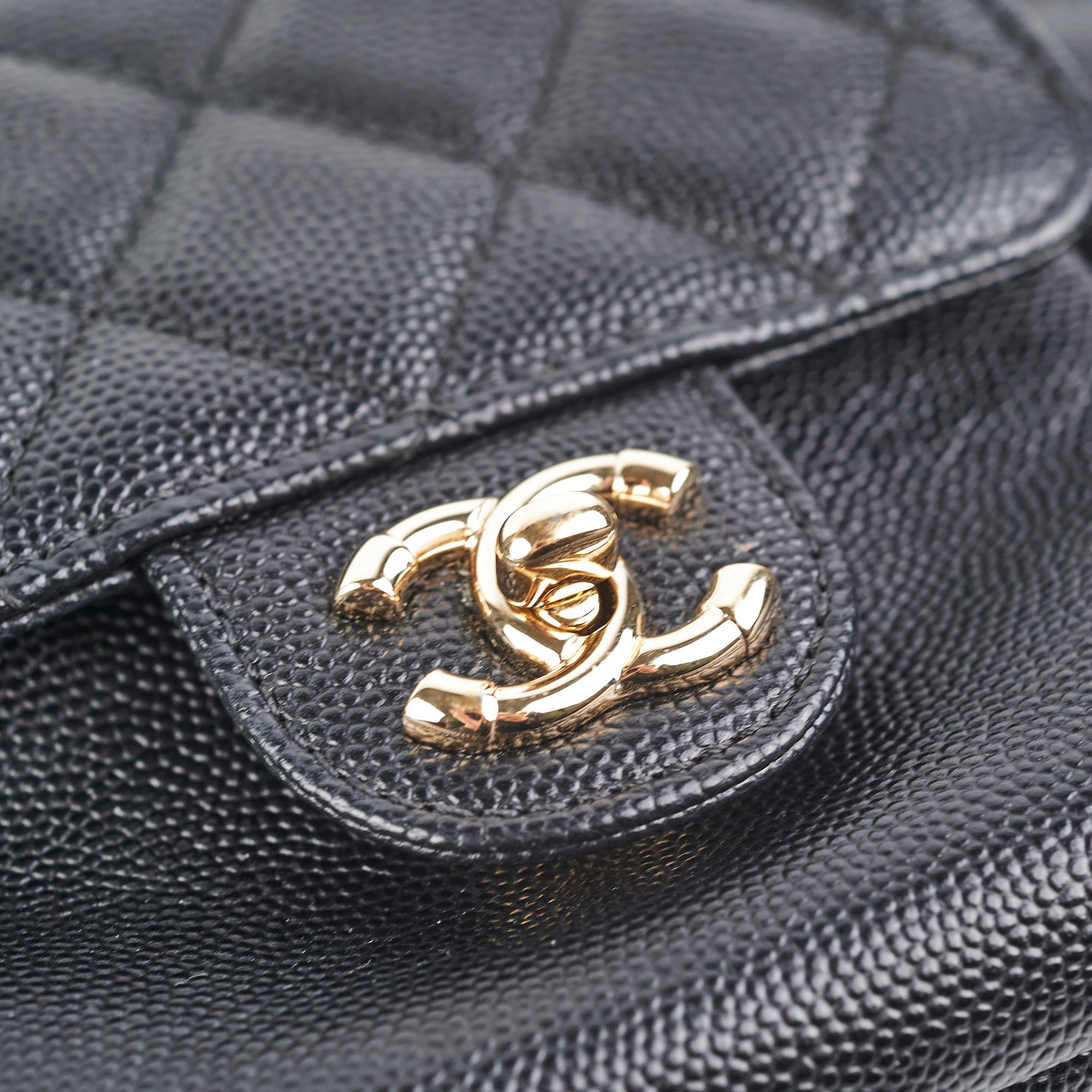 Chanel Mini Caviar Leather Black Backpack - Luxury Designer Handbag for Women | Perfect for Travel, Work & Everyday Use