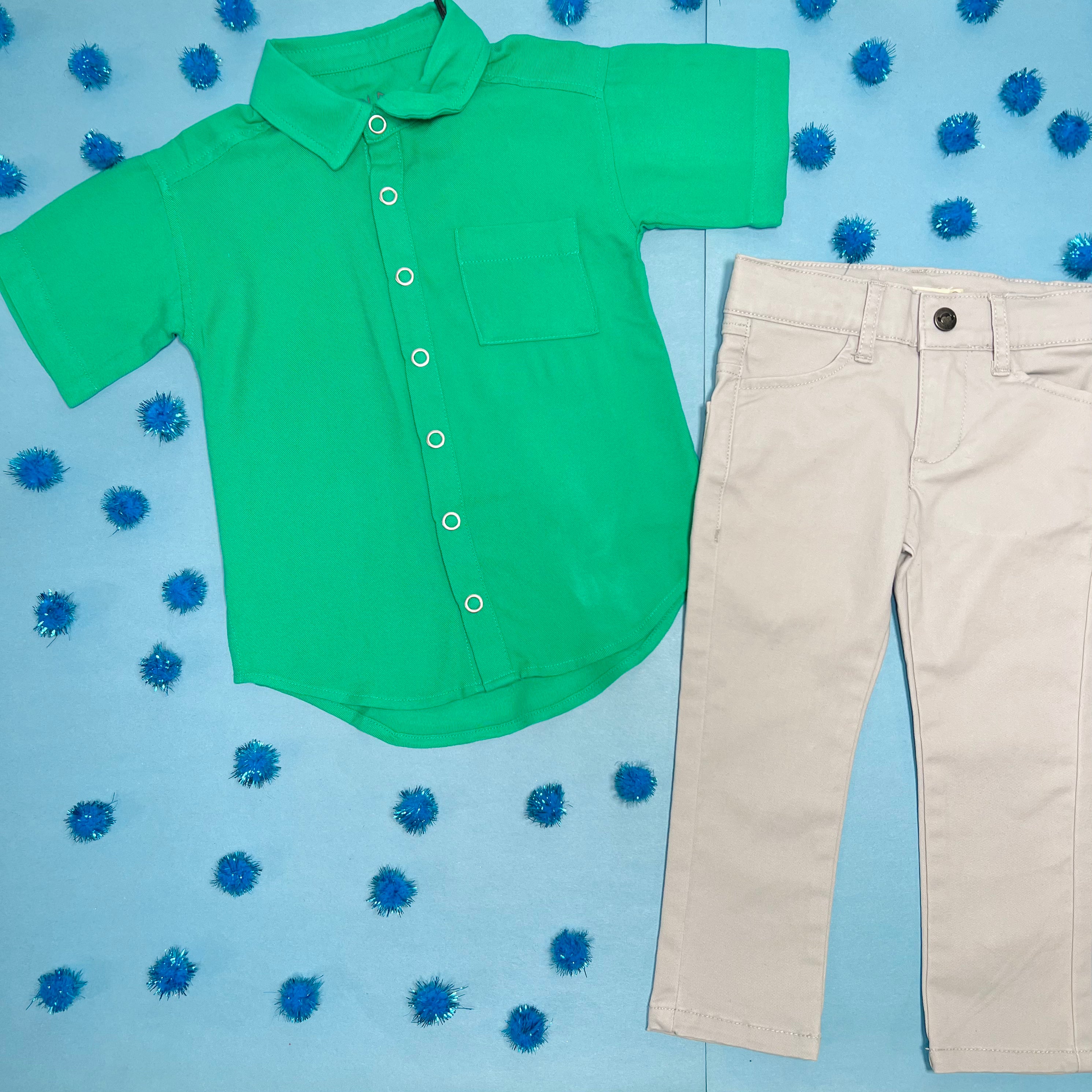 Stylish Mint Button Down Shirt for Women - Casual & Office Wear | Perfect for Work, Dates & Everyday Outfits