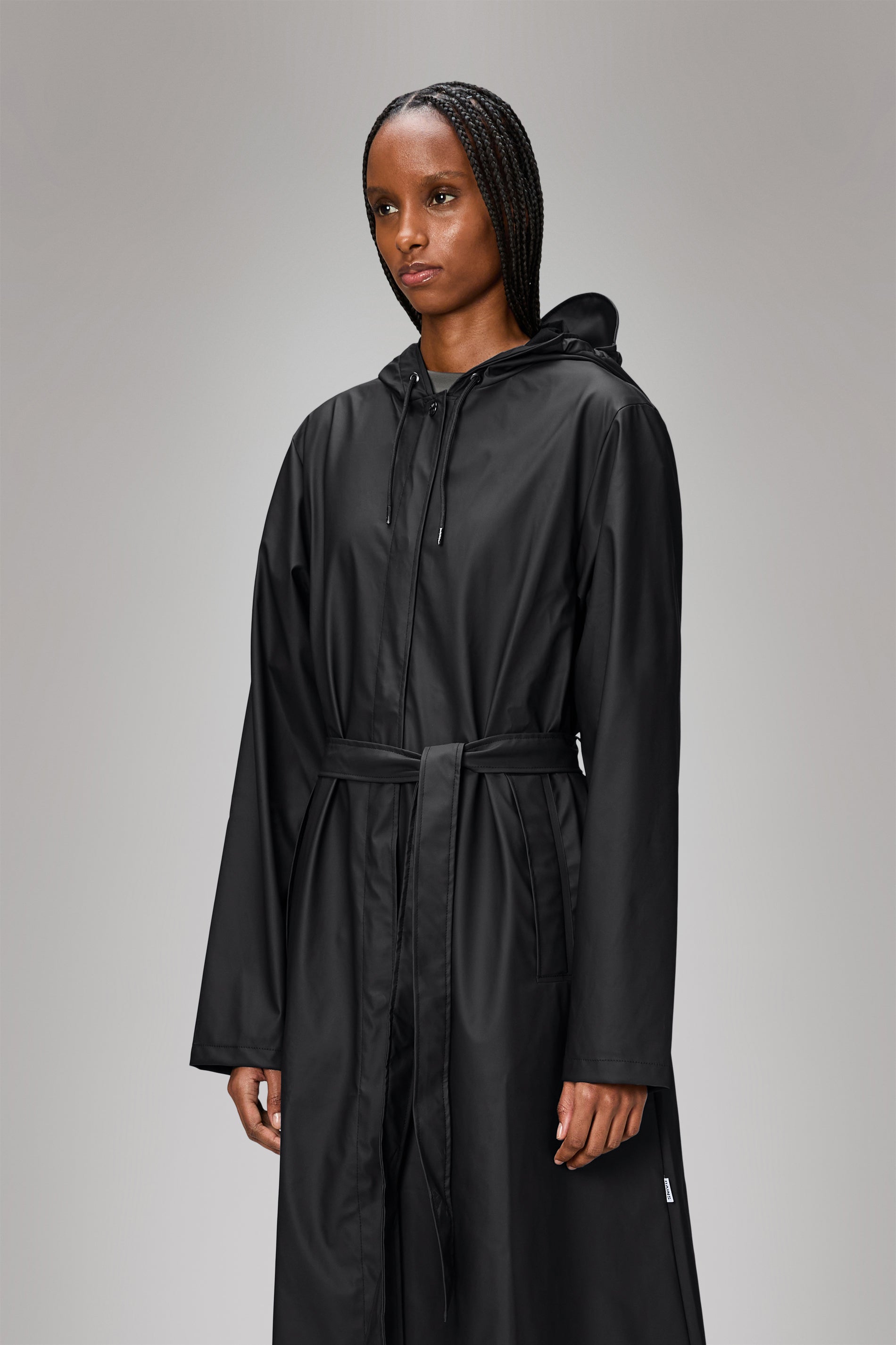Elegant A-Line Long Women's Jacket - Stylish Outerwear for Fall & Winter | Perfect for Office, Dating & Casual Wear