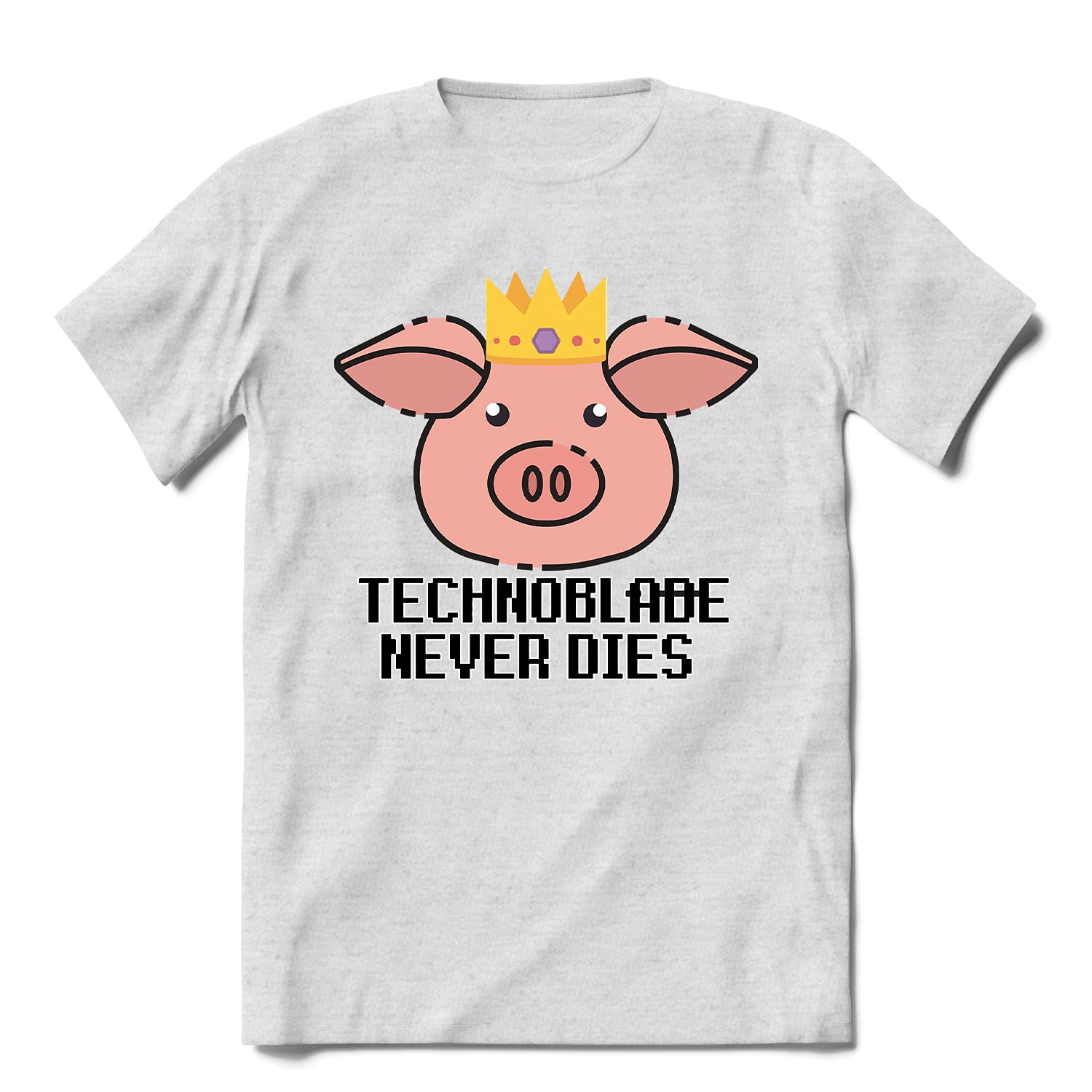 Technoblade Merch T-Shirt - Official Logo Design for Men, Women, Youth & Kids | Perfect Birthday Gift (Black) | Great for Gaming Events, Cosplay & Everyday Wear