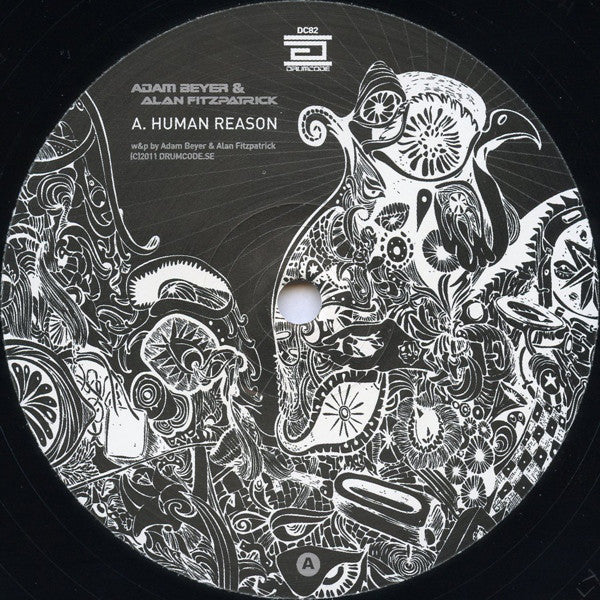 Adam Beyer & Alan Fitzpatrick - Human Reason Drumcode DC82 Vinyl | Techno Electronic Dance Music Record | Perfect for DJ Sets & Club Nights