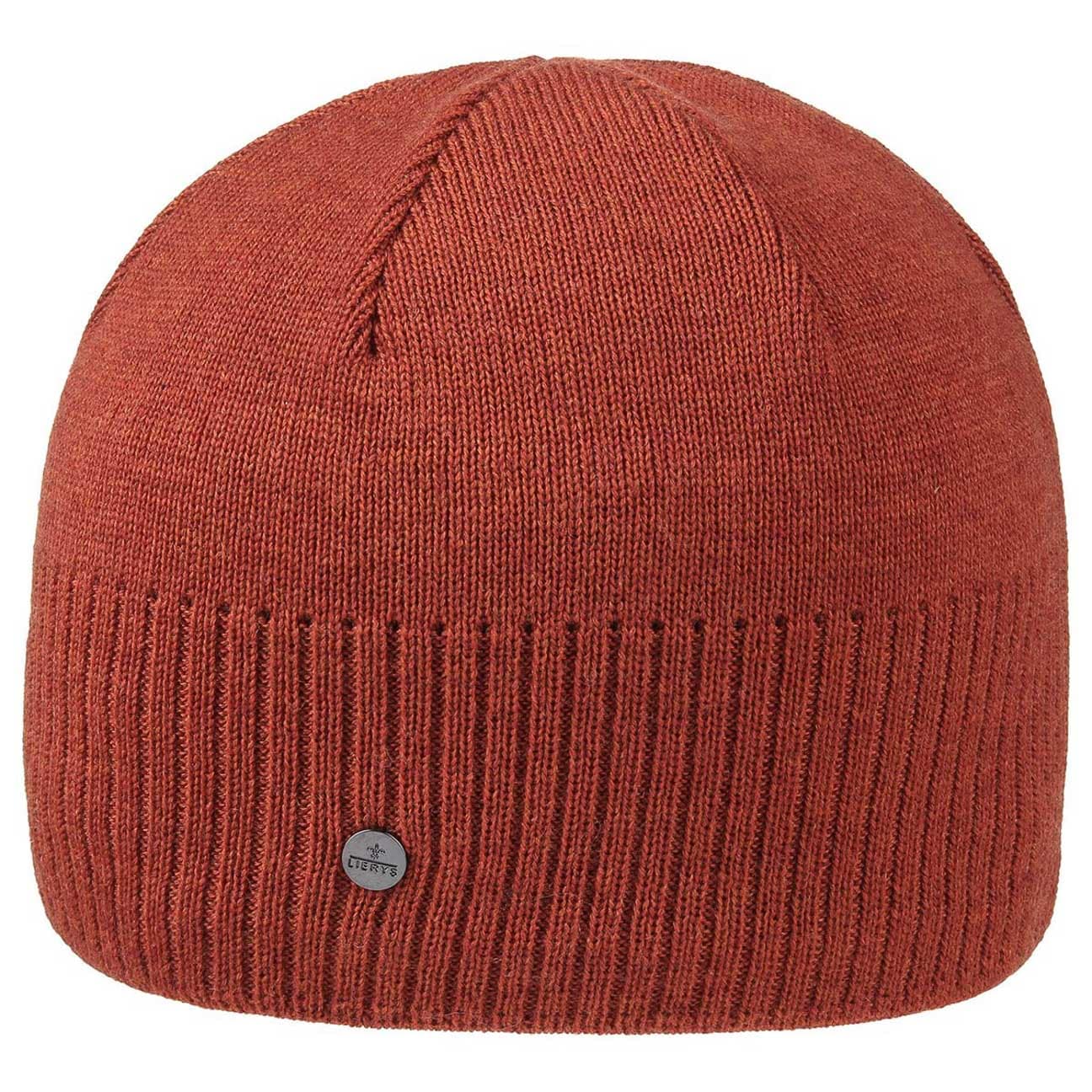 Lierys Fine Rip Merino Wool Beanie - Soft & Warm Winter Hat for Men & Women - Perfect for Skiing, Hiking & Outdoor Activities