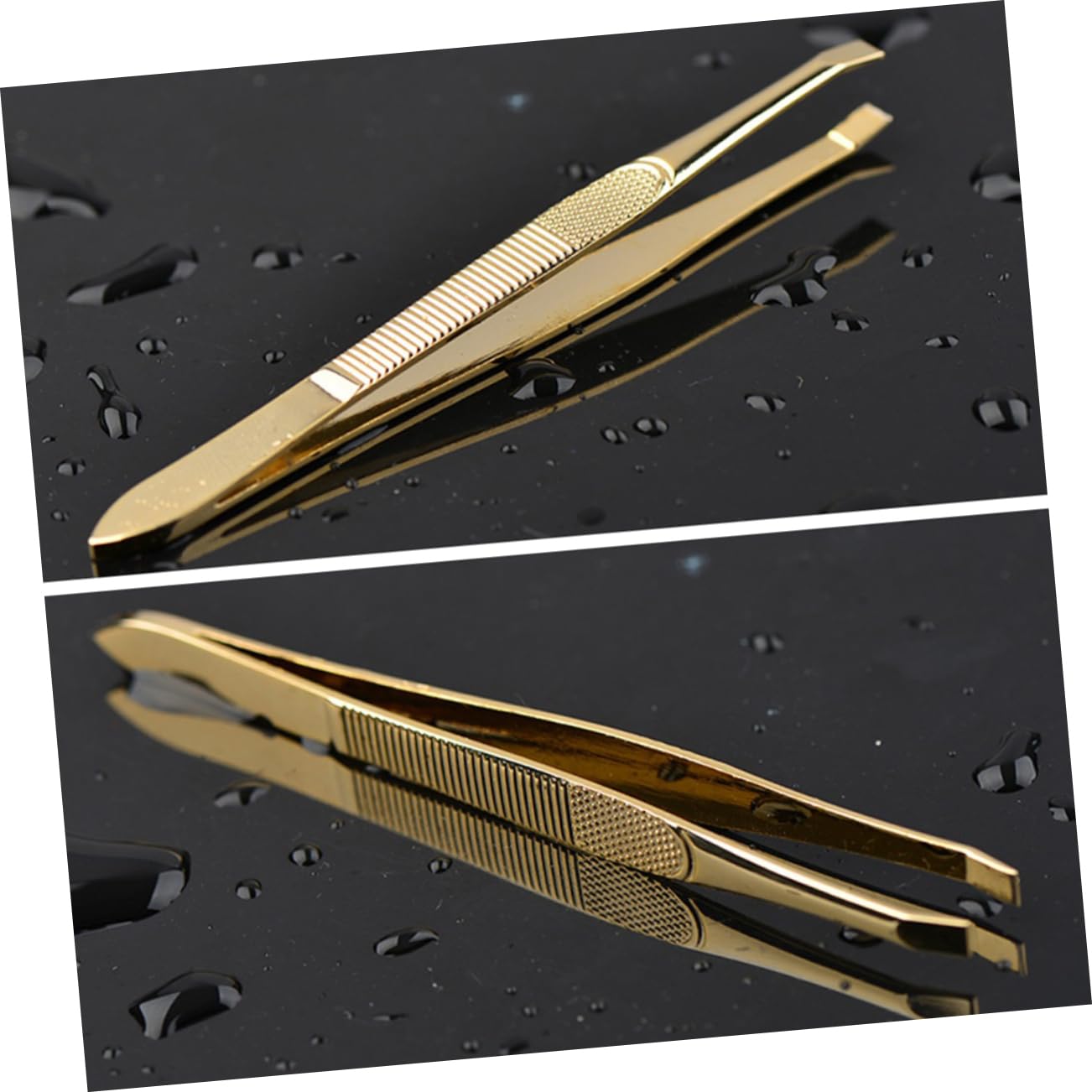 Didiseaon 2-Pack Stainless Steel Eyebrow Makeup Clips - Perfect for Eyebrow Shaping, Plucking & Makeup Application - Essential Beauty Tool for Salon & Home Use