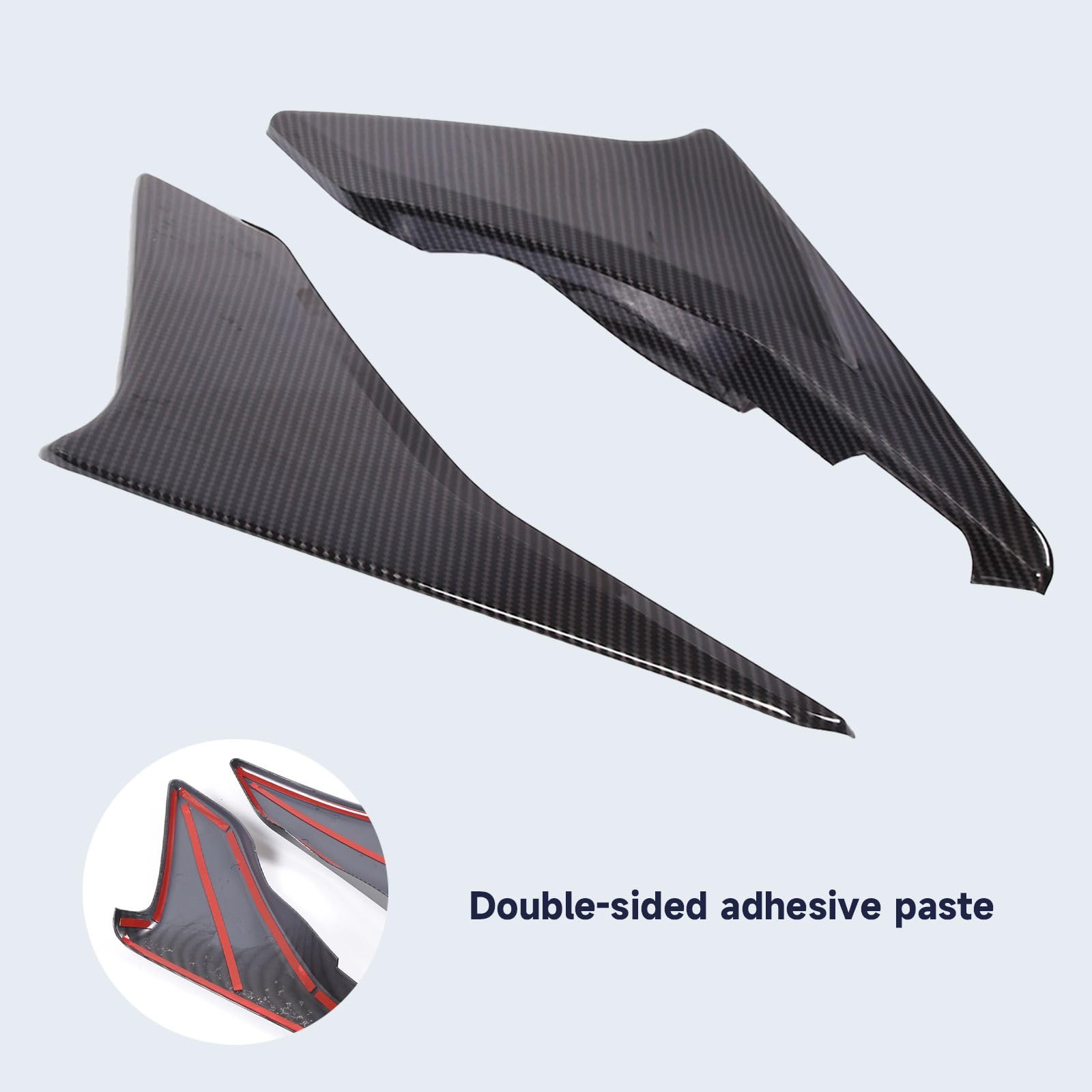 Premium Carbon Fiber Car Door Panel Cover Trim for 2020-2024 C8 Corvette - Interior Protection & Style Upgrade - Perfect for Car Enthusiasts & Show Vehicles