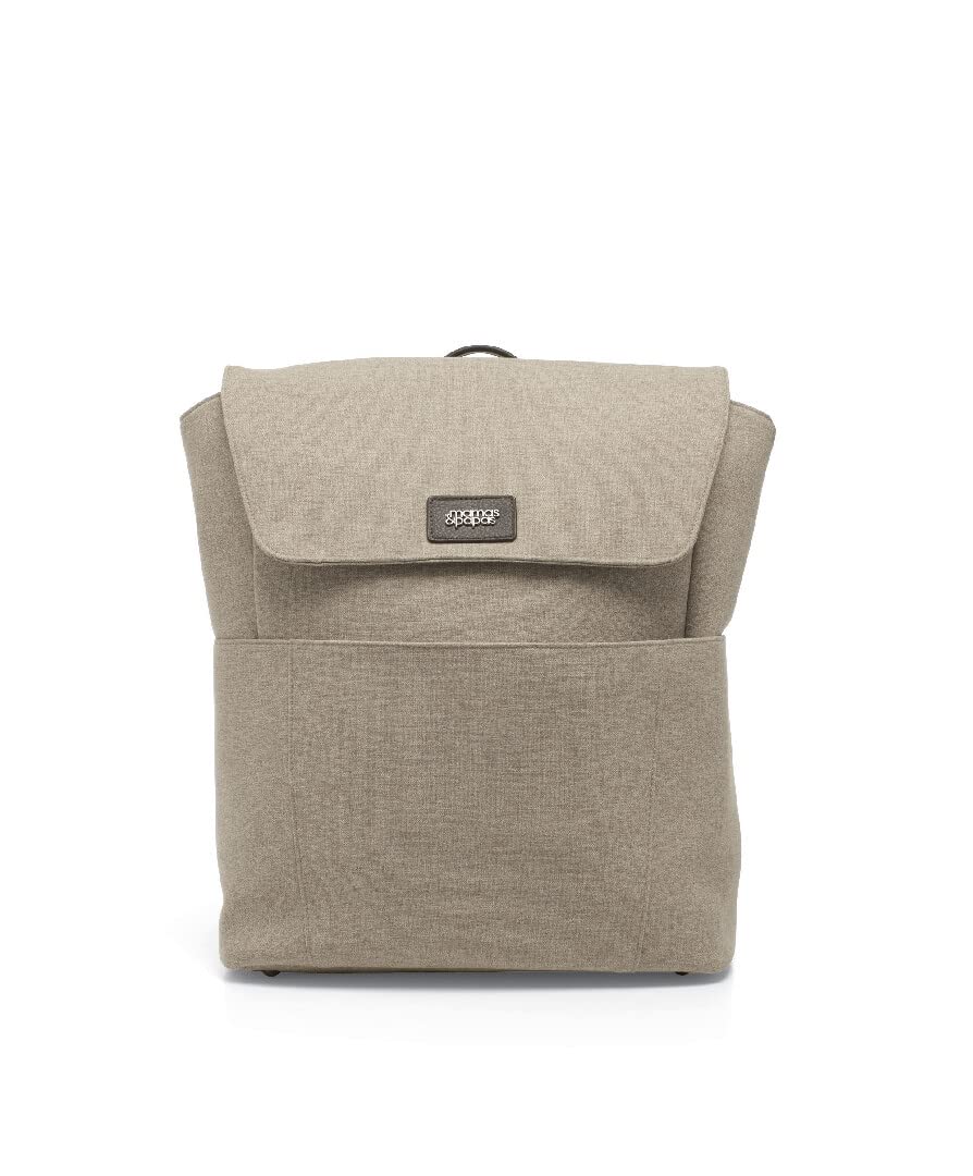 Mamas & Papas Strada Diaper Bag - Stylish & Spacious Baby Changing Bag for Parents, Perfect for Travel, Daycare & On-the-Go Essentials (Pebble Color)