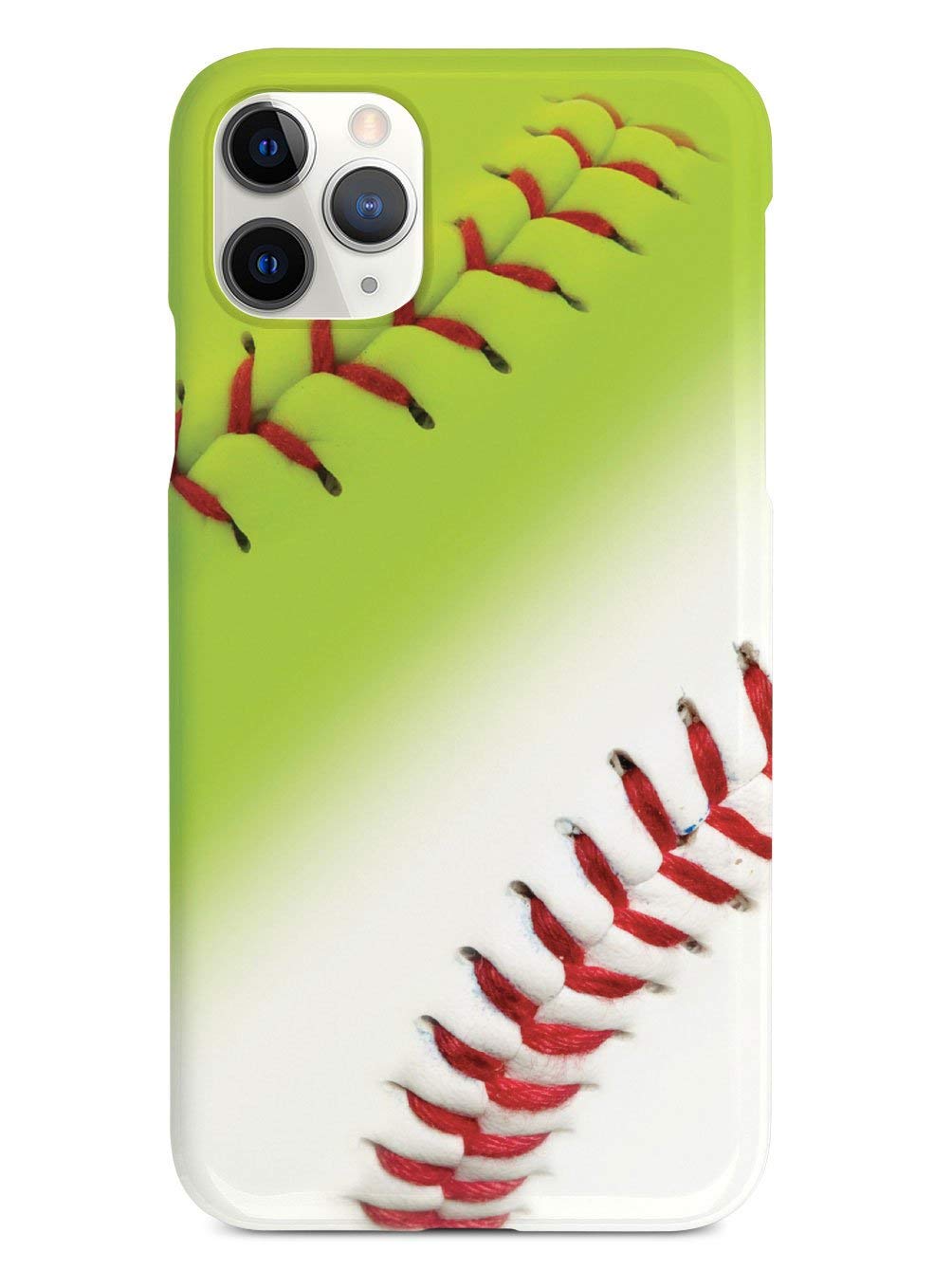 Inspired Cases - Premium 3D Textured Protective Phone Case Compatible with iPhone 12 Pro - Shockproof Slim Cover with Baseball & Softball Design - Perfect for Sports, Outdoor Activities & Daily Use