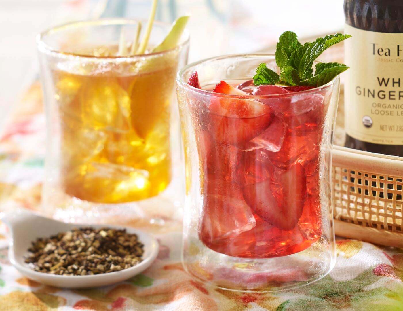 Premium Double Walled Glass Tea Accessories Set - Insulated Tea Cup & Infuser for Hot/Cold Brewing - Perfect for Home, Office & Gift Giving