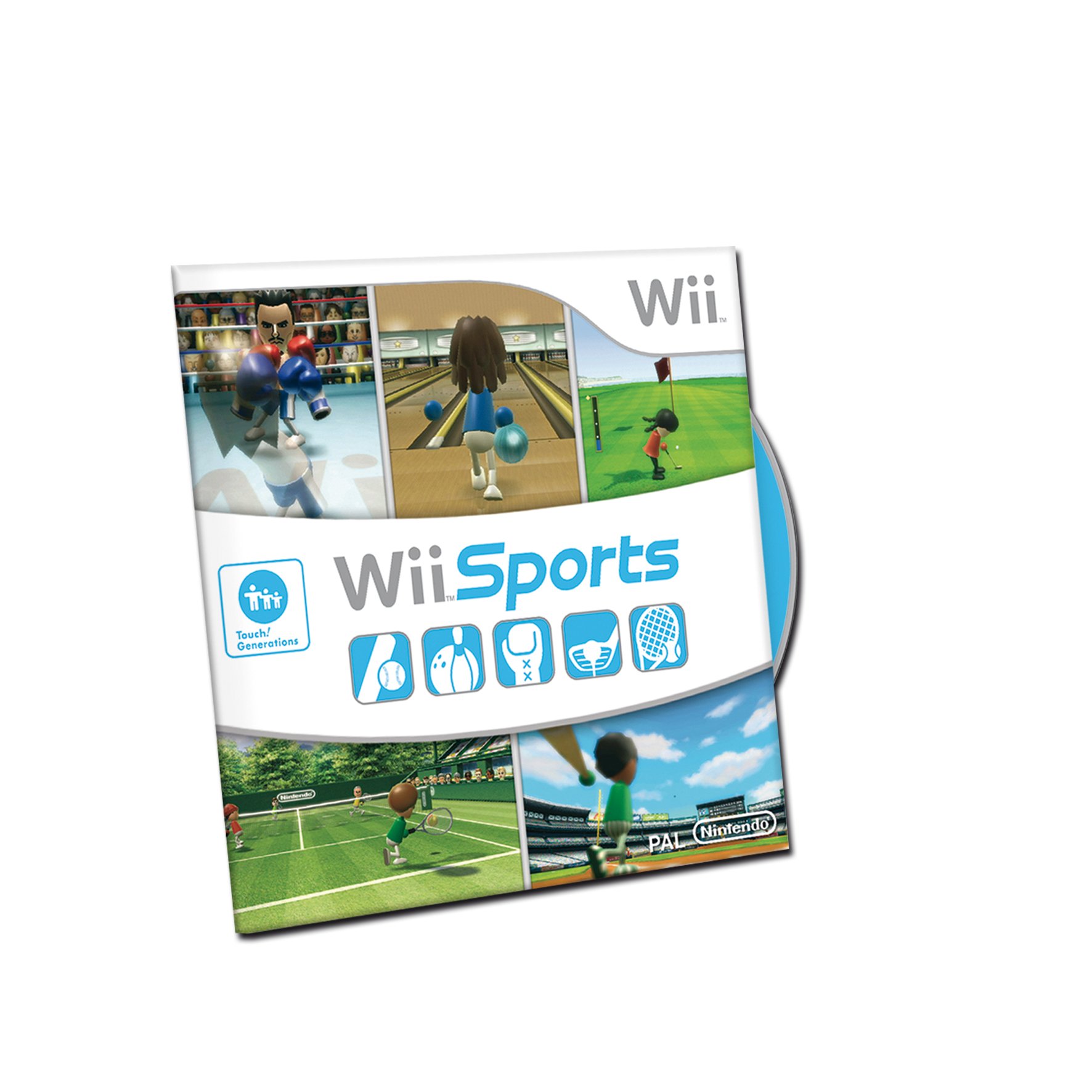 Nintendo Wii Console Bundle with Wii Sports & Wii Party Games - Best Family Entertainment System for Kids & Adults - Perfect for Parties, Fitness & Fun Game Nights