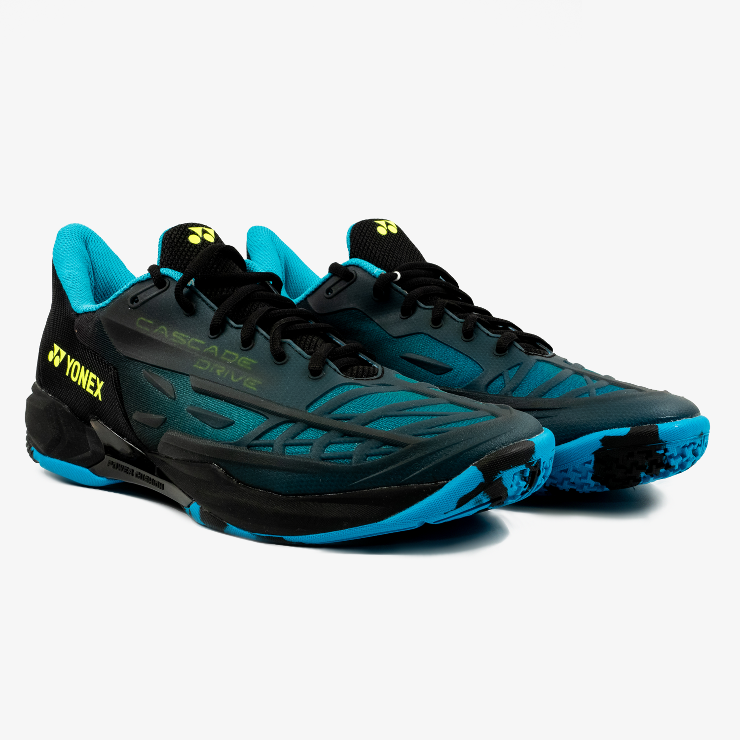 Yonex Cascade Drive 2 Badminton Shoes - Clear Black | Lightweight & Durable for Indoor Sports | Perfect for Badminton, Squash & Court Games