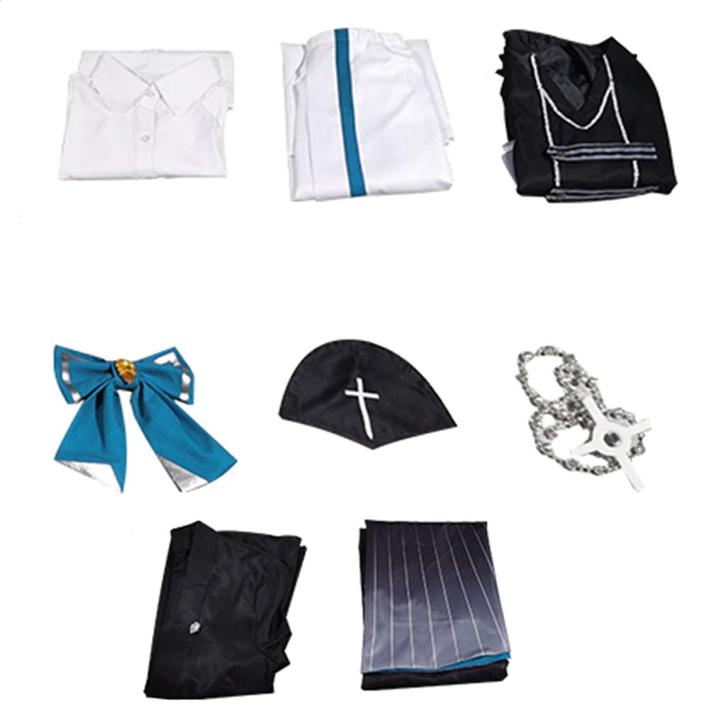 Eli Clark Seer Cosplay Costume - Midsummer Tea Party & Halloween Uniform Outfit for Game Fans | Perfect for Cosplay Events, Halloween Parties & Themed Gatherings