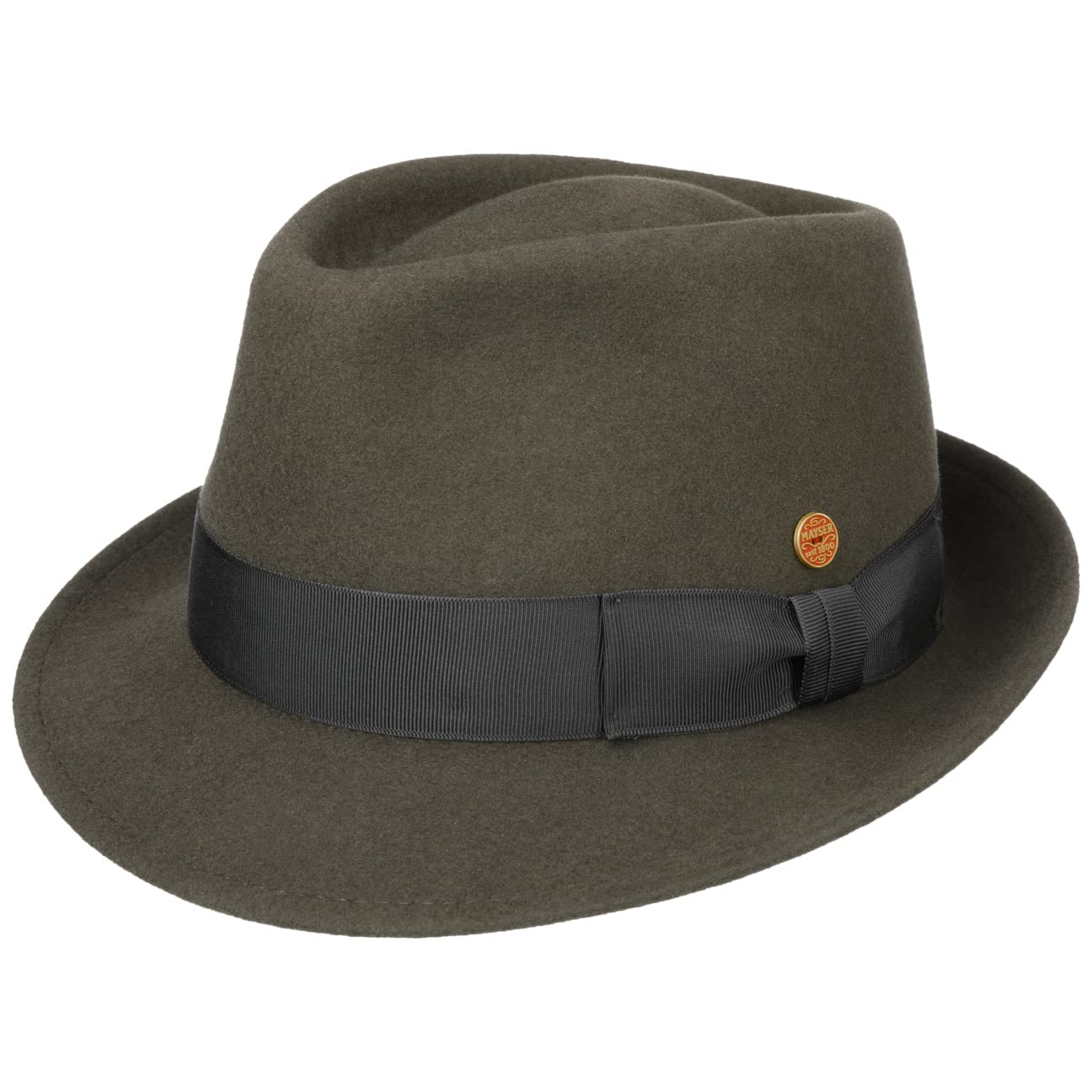 Stylish Mayser Classico Trilby Hat for Women & Men - Premium EU-Made Wool Felt Fedora - Perfect for Outdoor Events, Weddings & Fashion Accessories