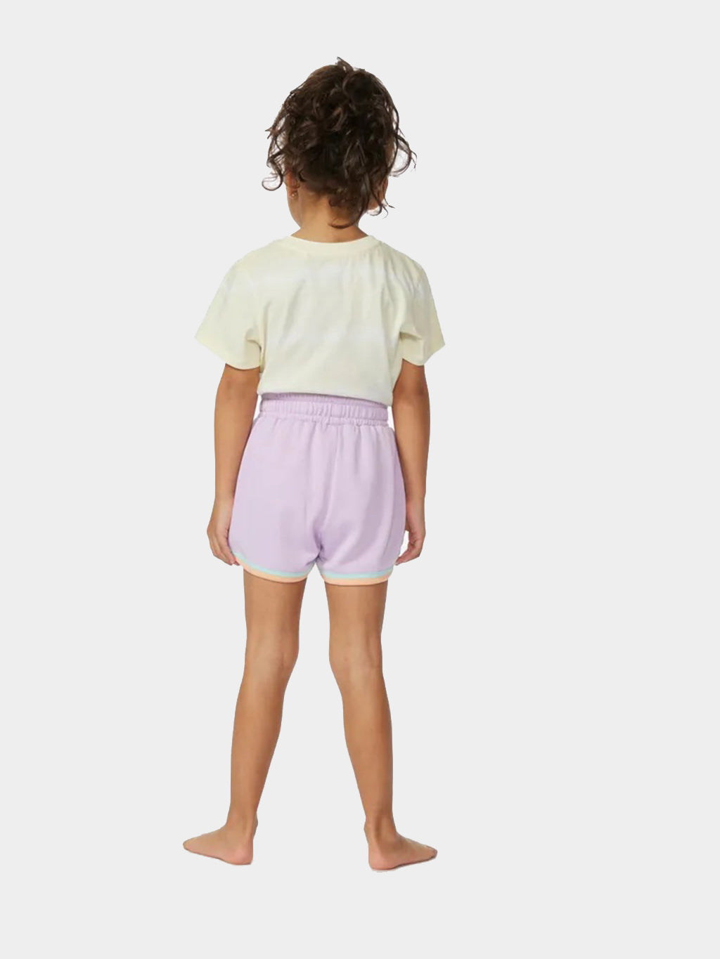 Girl's Surf Revival Fleece Shorts for Kids Ages 1-8 Years | Soft & Cozy Fleece Shorts for Toddler & Little Girls | Perfect for Beach, Surfing & Summer Play