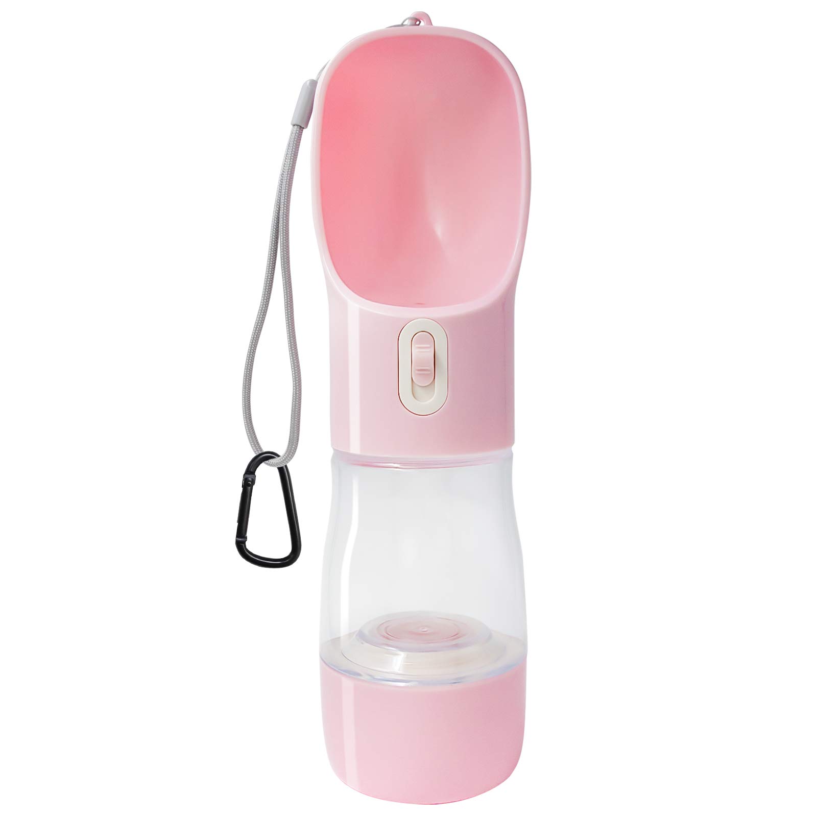 UPGRADE Leak Proof Dog Water Bottle & Portable Pet Bowl - Travel Water Dispenser for Dogs & Cats, Lightweight Outdoor Drinking Solution for Walking, Hiking & Travel | Perfect for Park Visits, Road Trips & Daily Walks