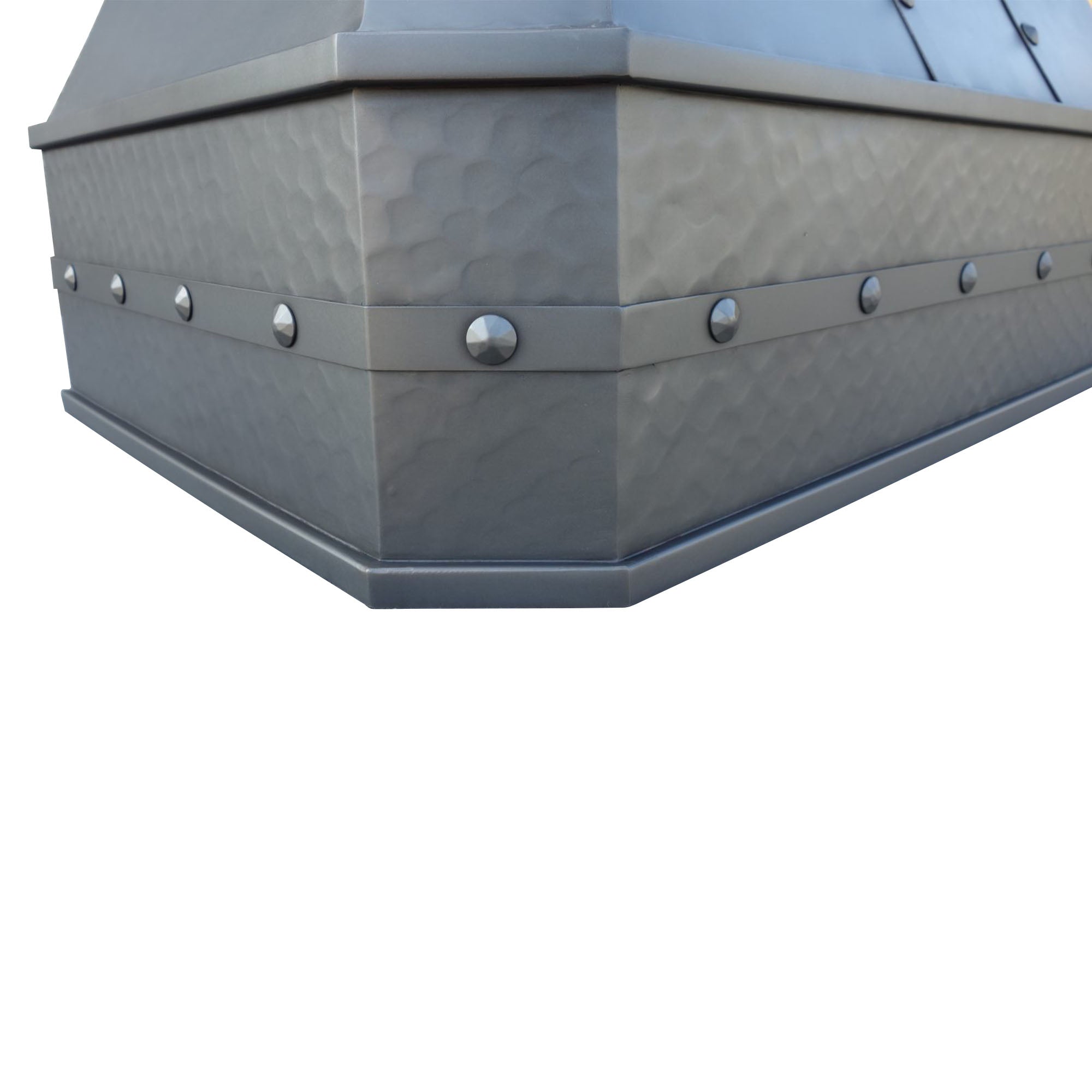 Industrial Style Custom Dark Copper Range Hood - Modern Kitchen Ventilation for Miley | Perfect for Farmhouse, Loft & Industrial Kitchens