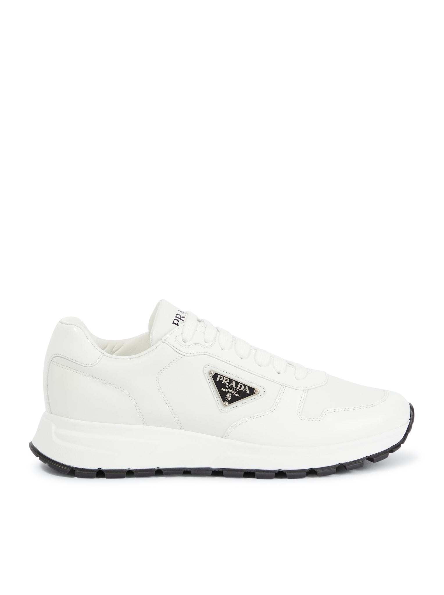 Prada PRAX 1 Sneakers for Men & Women - Re-Nylon & Brushed Leather Luxury Fashion Shoes | Casual Wear, Street Style, Everyday Comfort