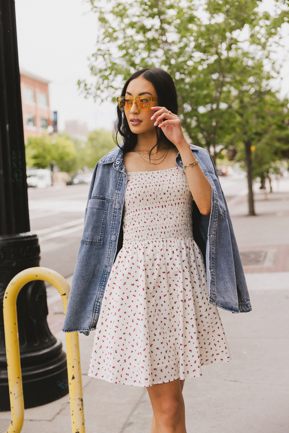 Stylish Koa Floral Mini Dress for Women | Summer Casual & Party Outfit | Perfect for Beach Vacations, Date Nights & Brunch
