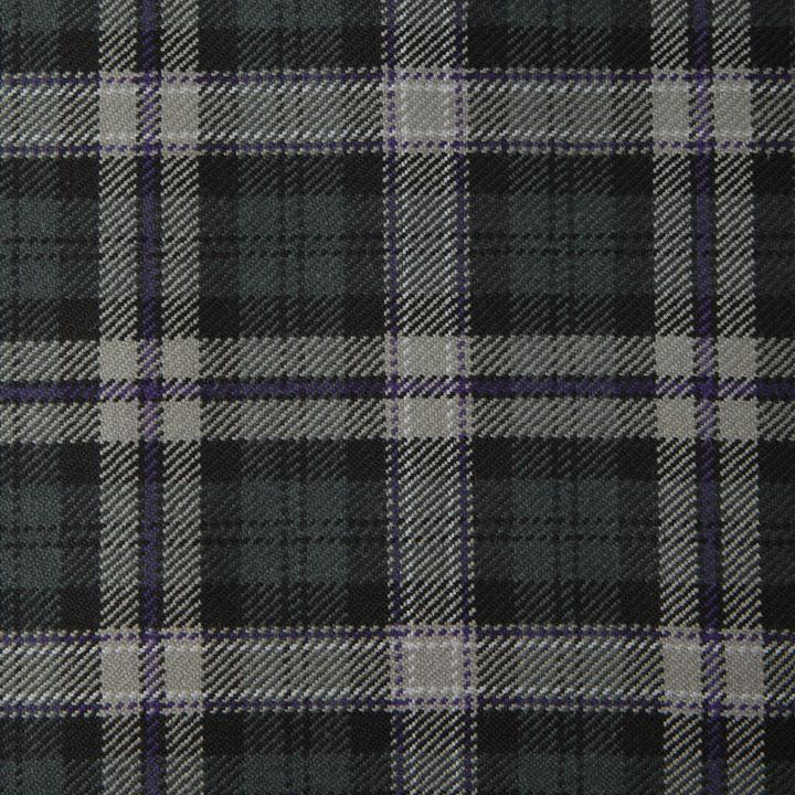Authentic Black Scottish National Tartan Fabric - Premium Wool Plaid for Kilts, Scarves & Home Decor | Perfect for Traditional Outfits, DIY Crafts & Scottish Heritage Events