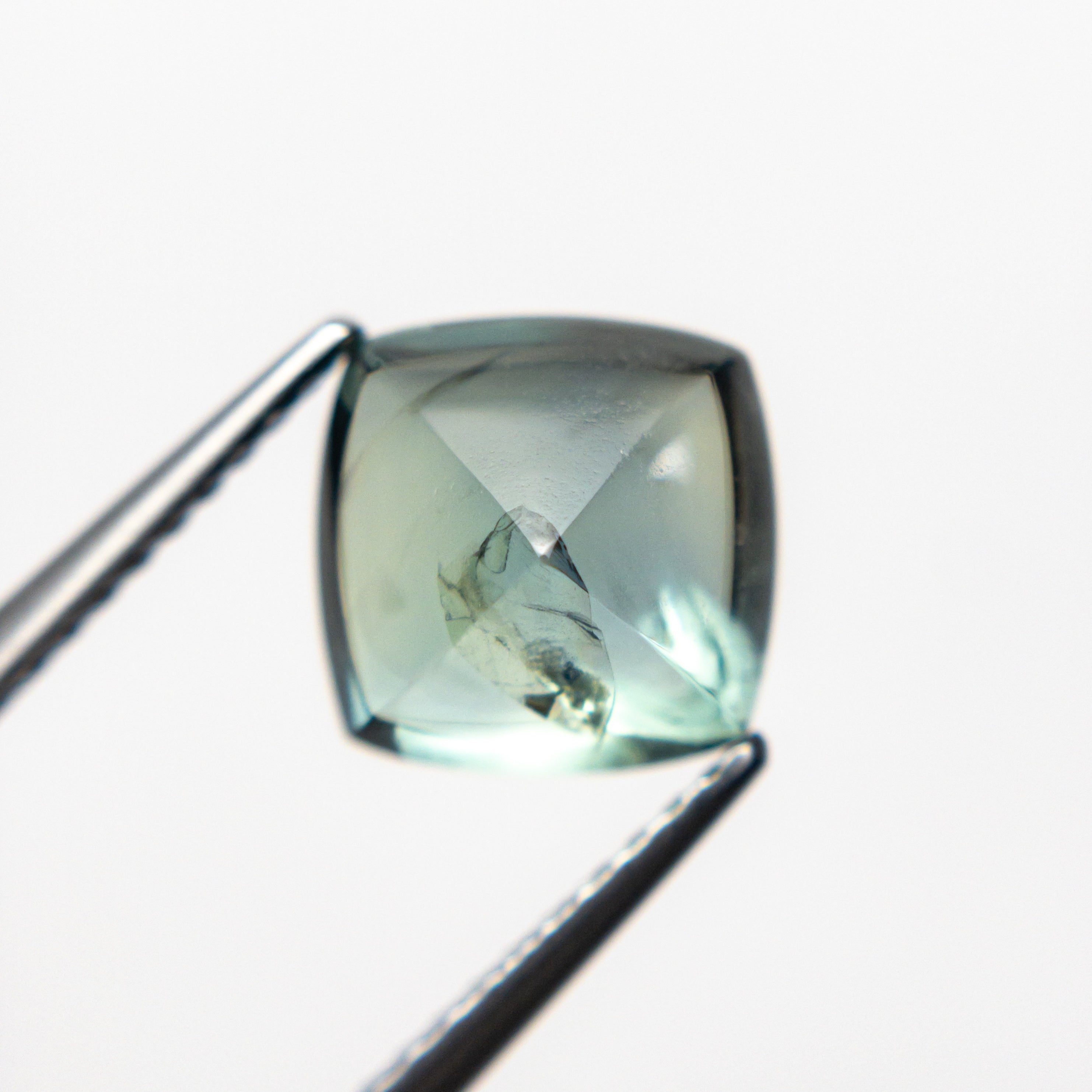 4.06ct Natural Blue Sugarloaf Cabochon Sapphire 8.14x8.13x6.00mm - Loose Gemstone for Jewelry Making, Engagement Rings & Healing Crystals