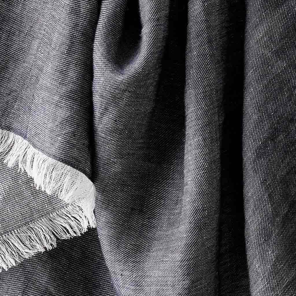 Premium Arya Linen Bed Blanket - Soft & Breathable All-Season Throw - Perfect for Bedroom, Sofa, and Outdoor Picnics