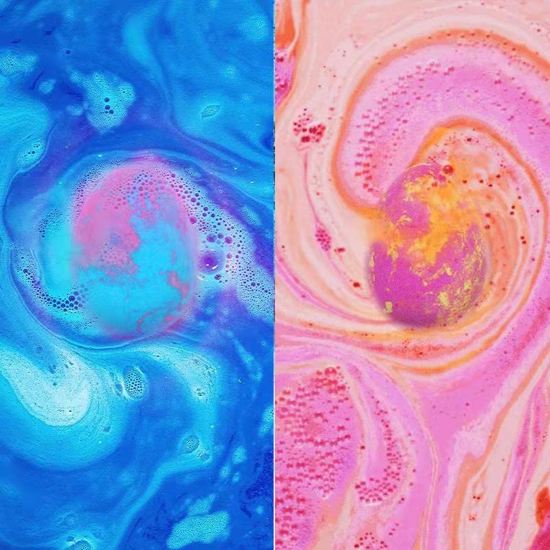 12Pcs Easter Egg Bath Bombs with Surprise Toys Inside - Dino Egg Bubble Bath Fizz Gift Set for Kids, Girls & Boys - Perfect for Birthday, Christmas & Easter Basket Stuffers - Fun Bath Time & Party Favors