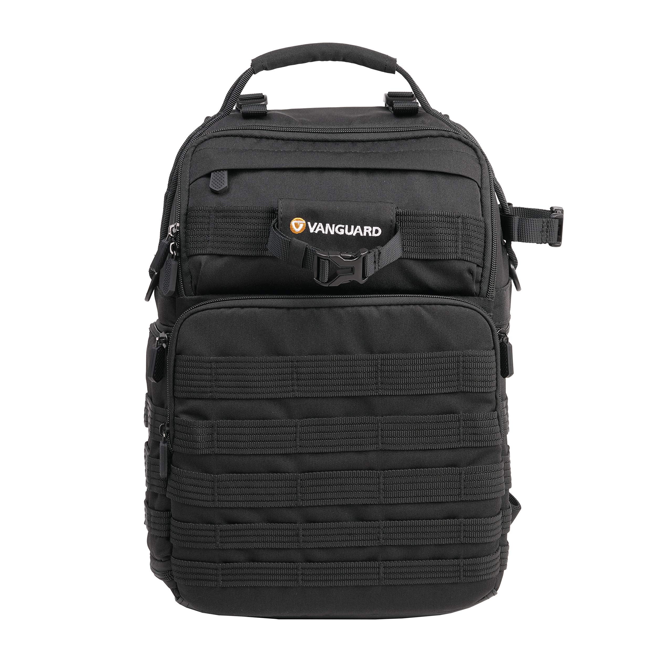 VANGUARD VEO Range T37M Tactical Backpack for Mirrorless Cameras - Black | DSLR Camera Bag for Travel & Outdoor Photography | Waterproof & Durable Camera Backpack for Sony, Canon, Nikon, Fujifilm