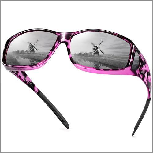 A10 Glossy Purple Tortoise Frame/Grey Lens