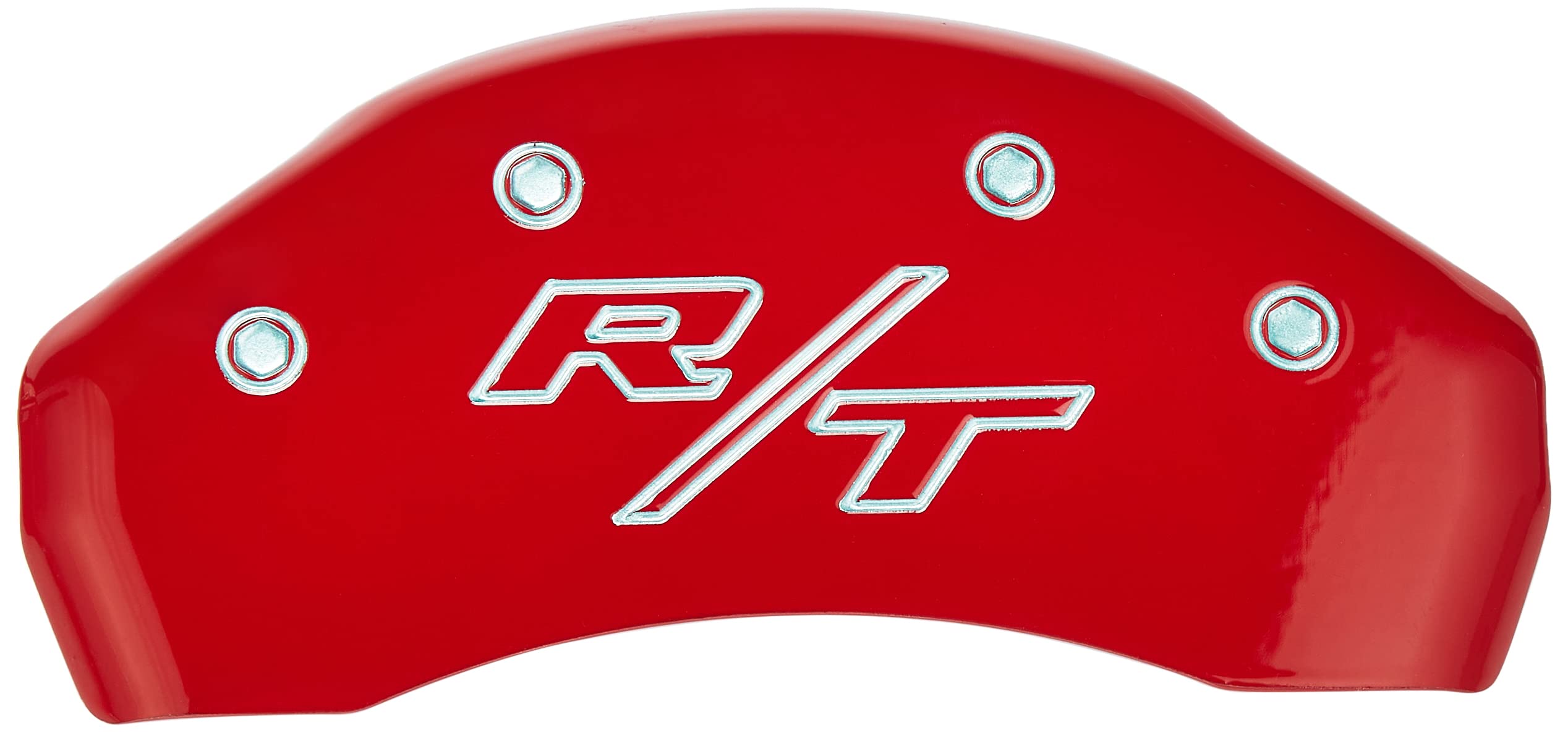 High-Performance MGP Brake Caliper Covers for 2011-2023 Dodge Challenger & Charger (Dual Piston) - Front & Rear Set in Vibrant Red - Upgrade Your Ride's Style & Protection for Street Racing & Car Shows