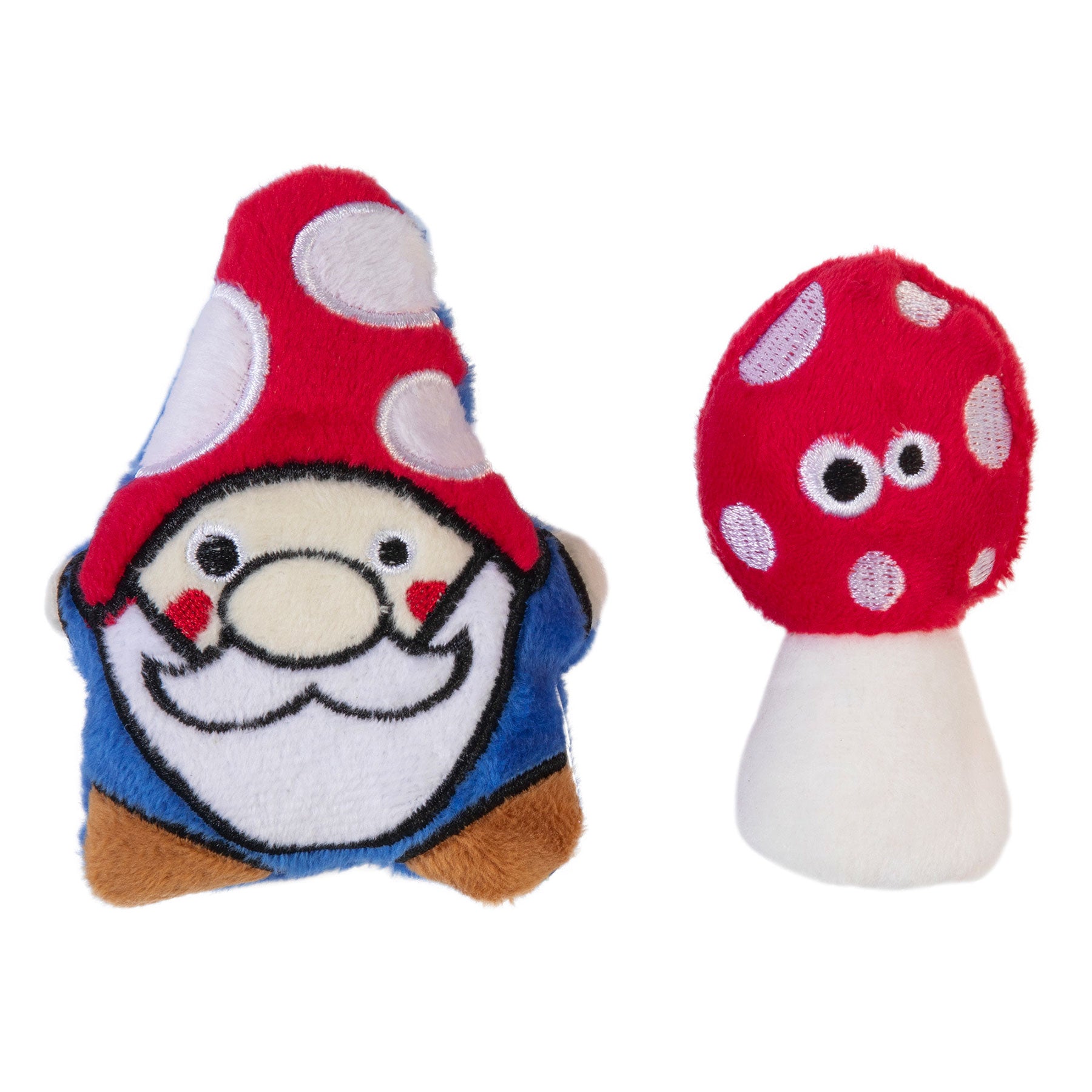 Mad Cat Gnome Sweet Gnome Cat Toy 2 Pack - Interactive Cat Toys for Indoor Play, Exercise & Mental Stimulation - Perfect for Kittens & Adult Cats